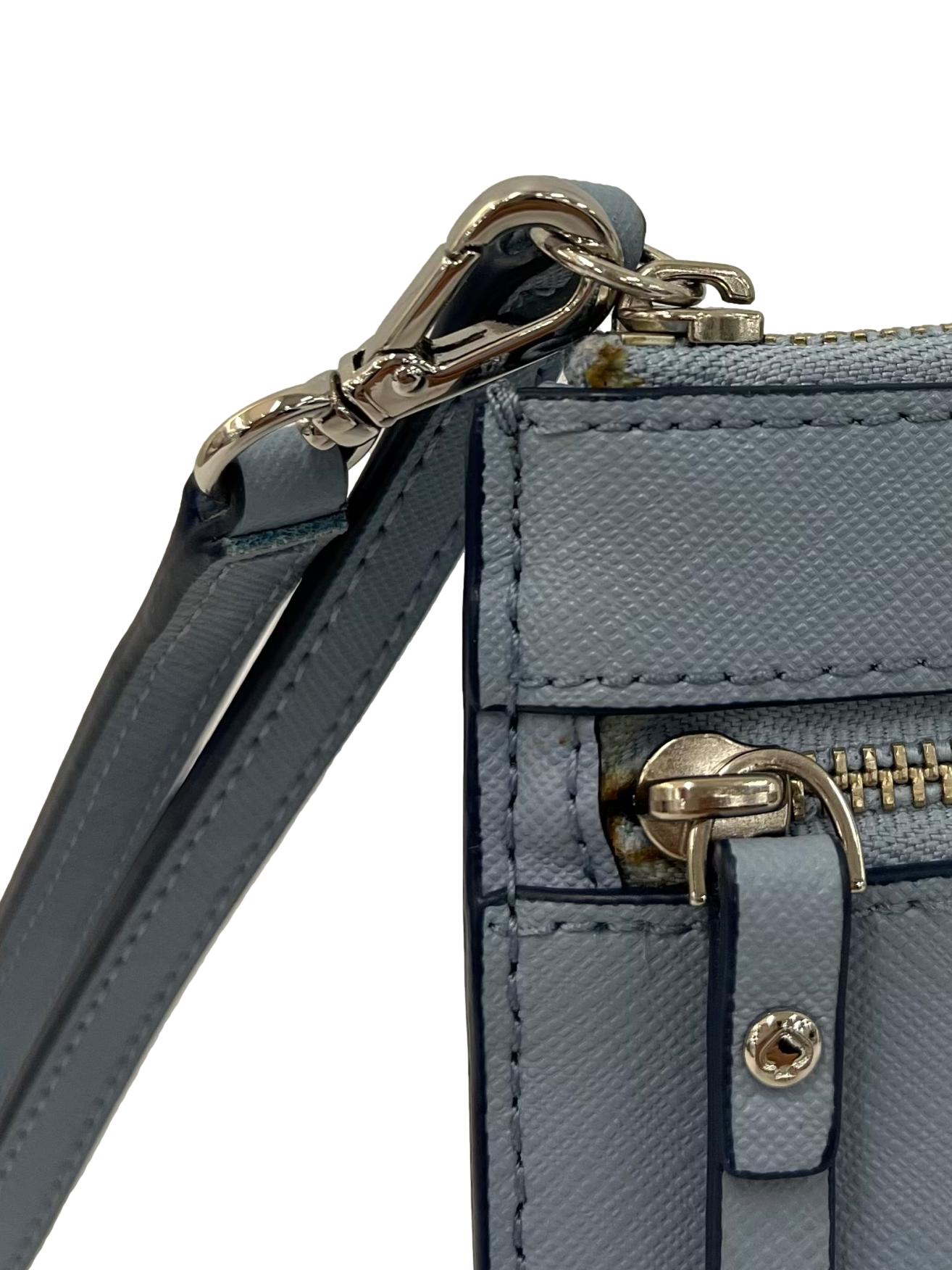 Light Blue Laurel Way Tinie Wristlet