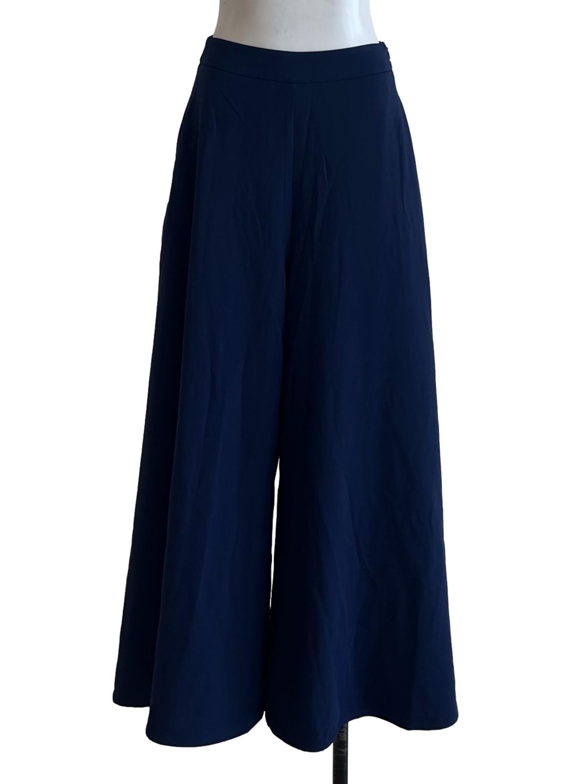 Navy Blue Palazzo Pants