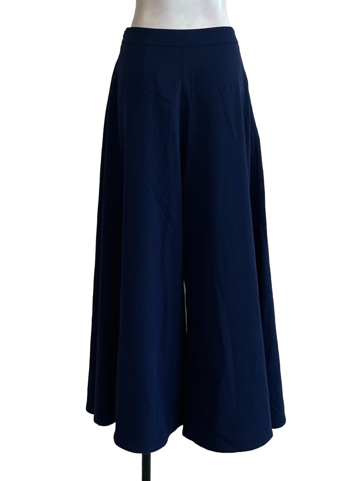 Navy Blue Palazzo Pants