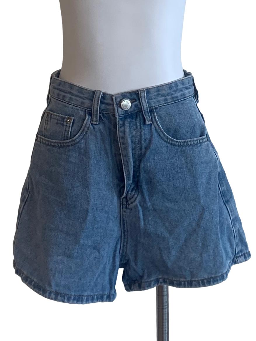 Denim Blue Jean Shorts