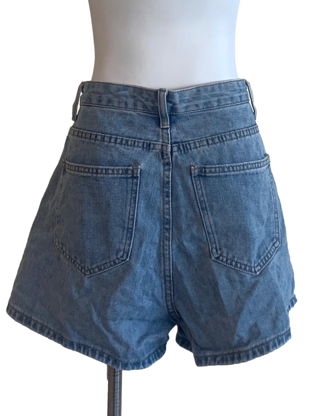 Denim Blue Jean Shorts