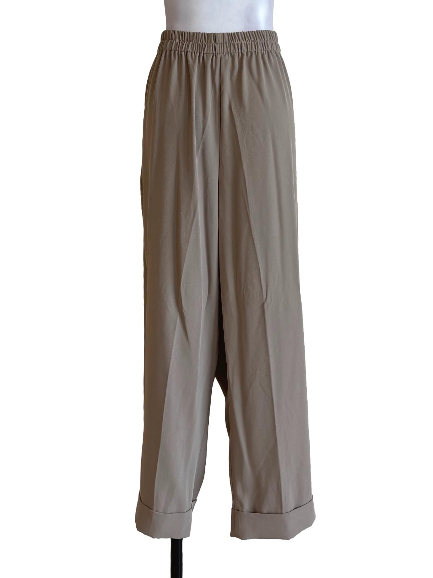Oyster Cuffed Palazzo LB