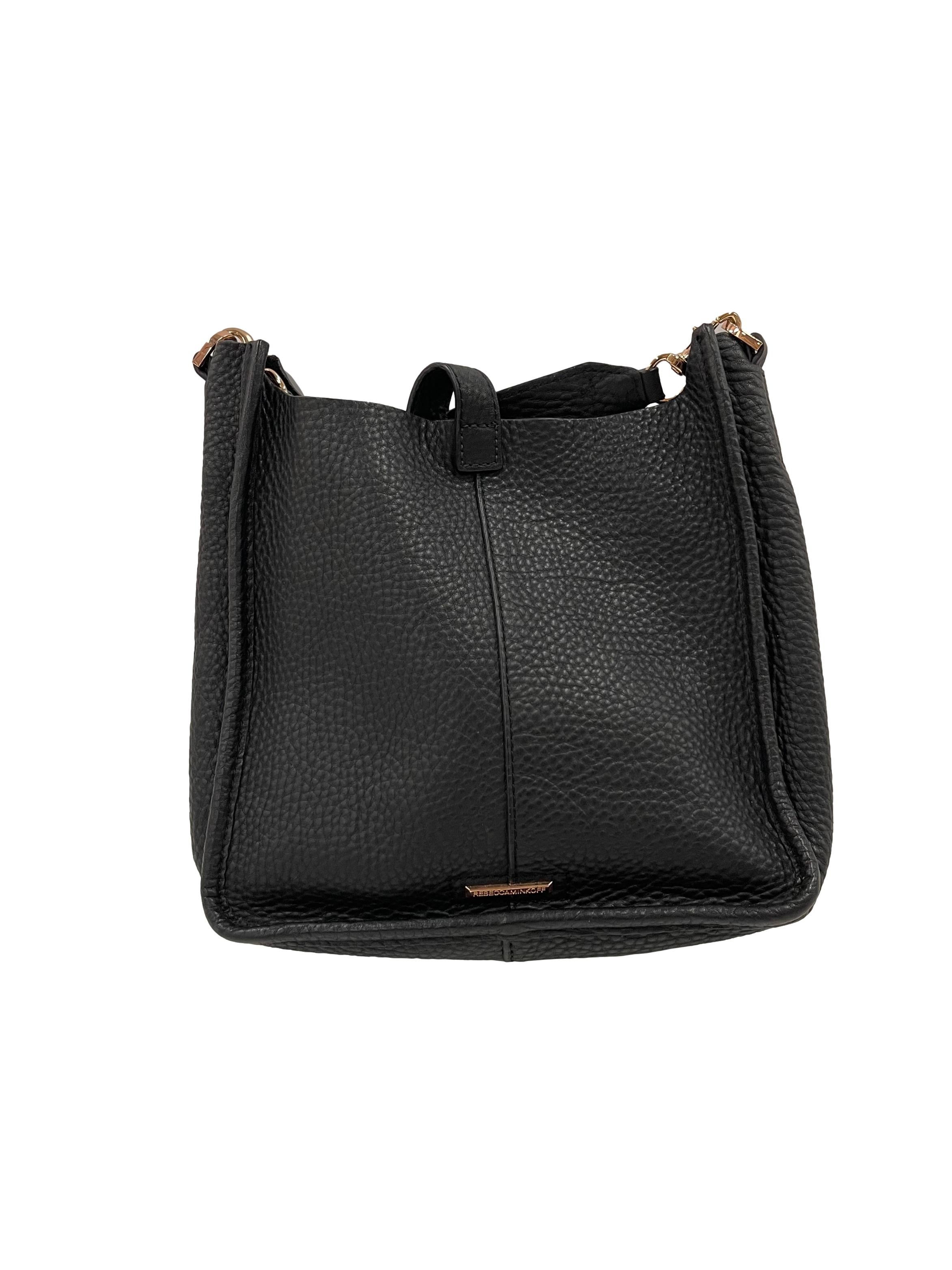 Rebecca minkoff clearance all black crossbody