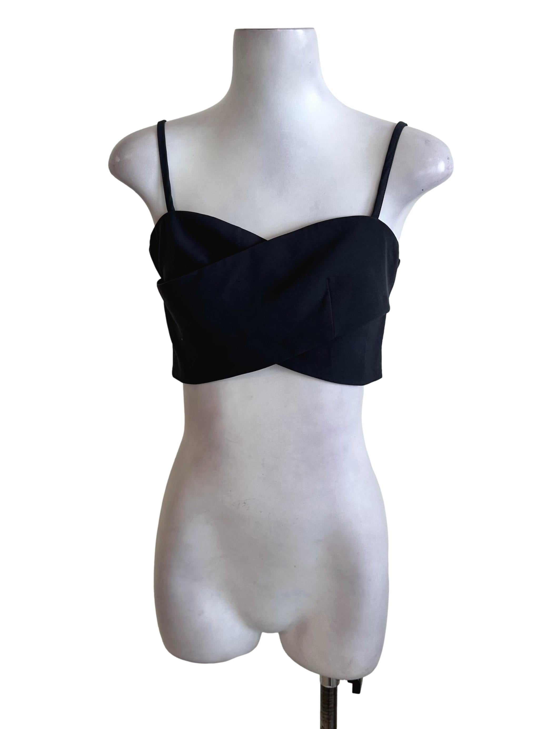 Charcoal Grey Sweetheart Spaghetti Strap Top YHF
