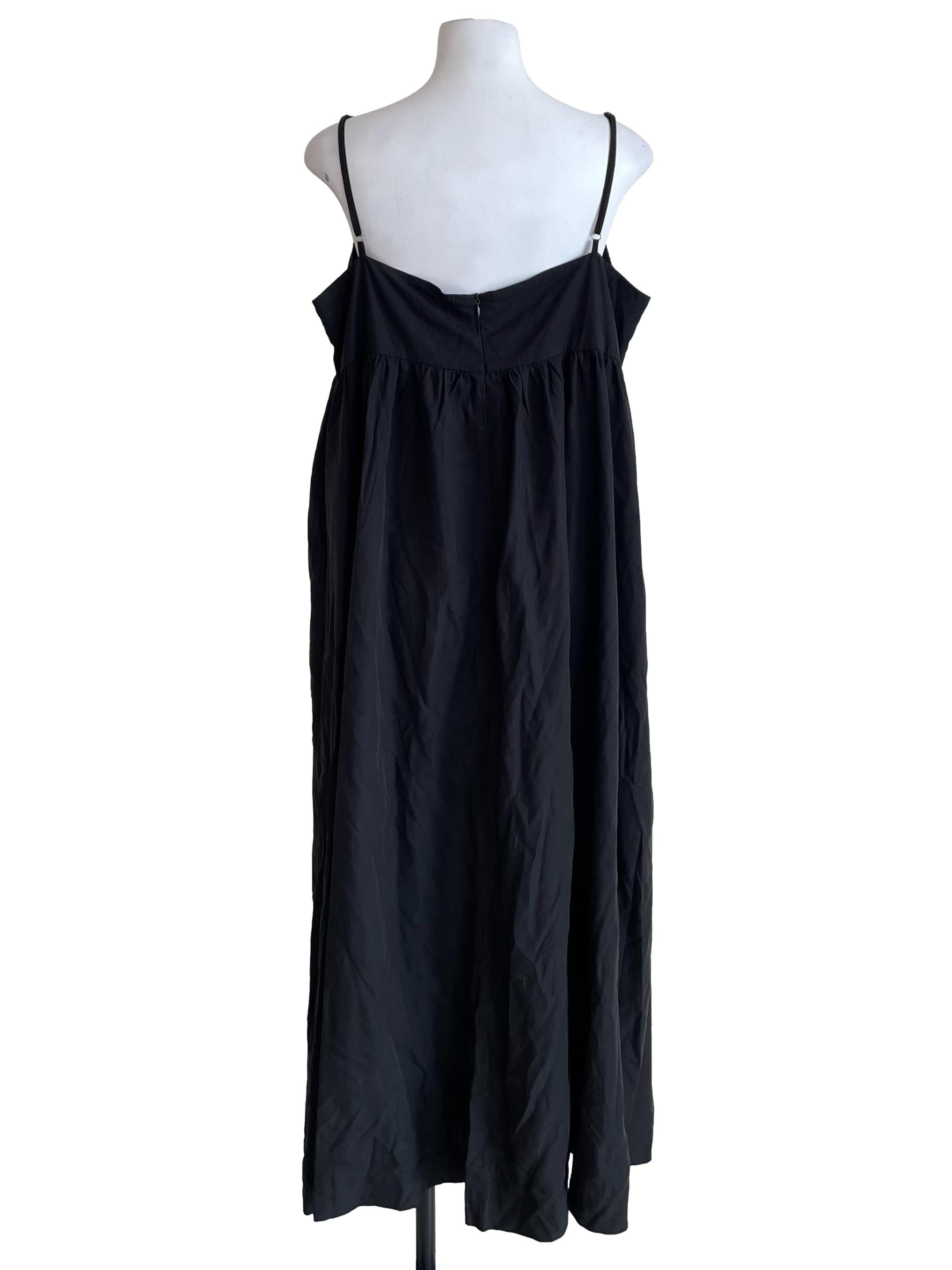 Black Tiered Jumper Dress