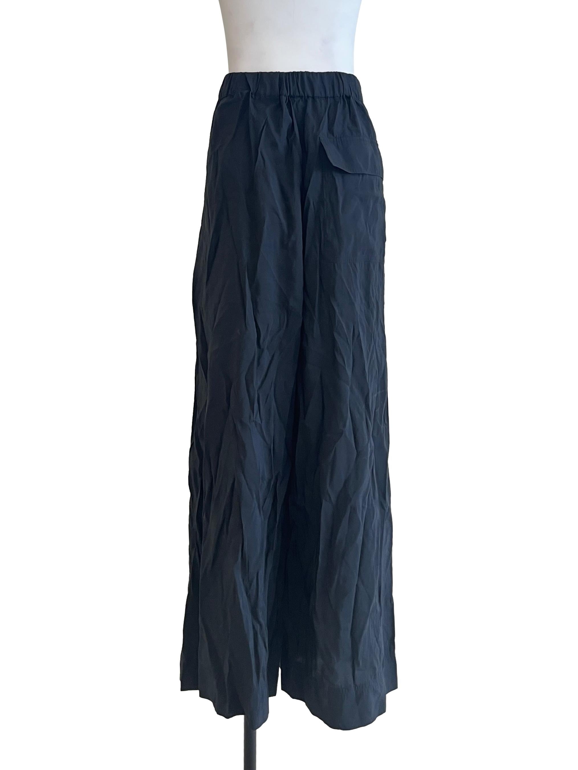 Onyx Black Wide Leg Pants