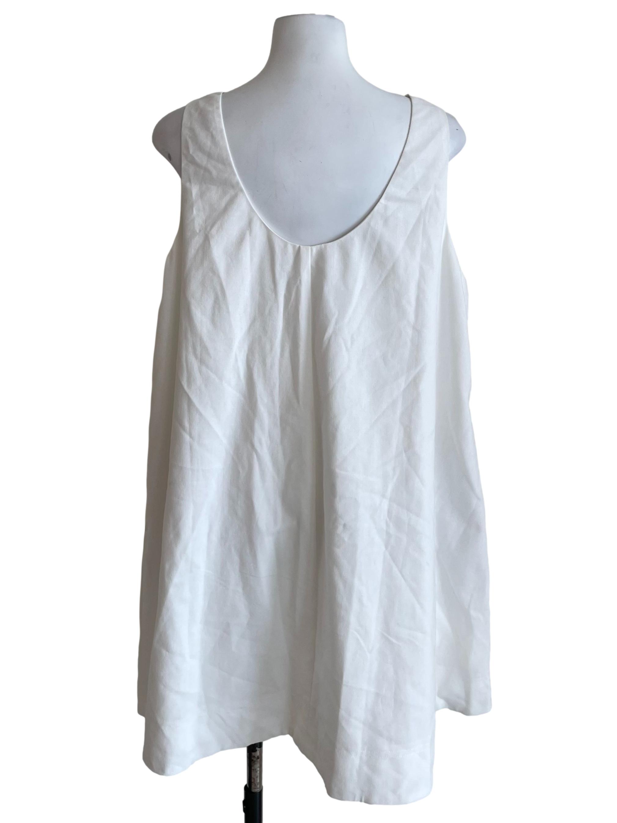 White Tent Dress