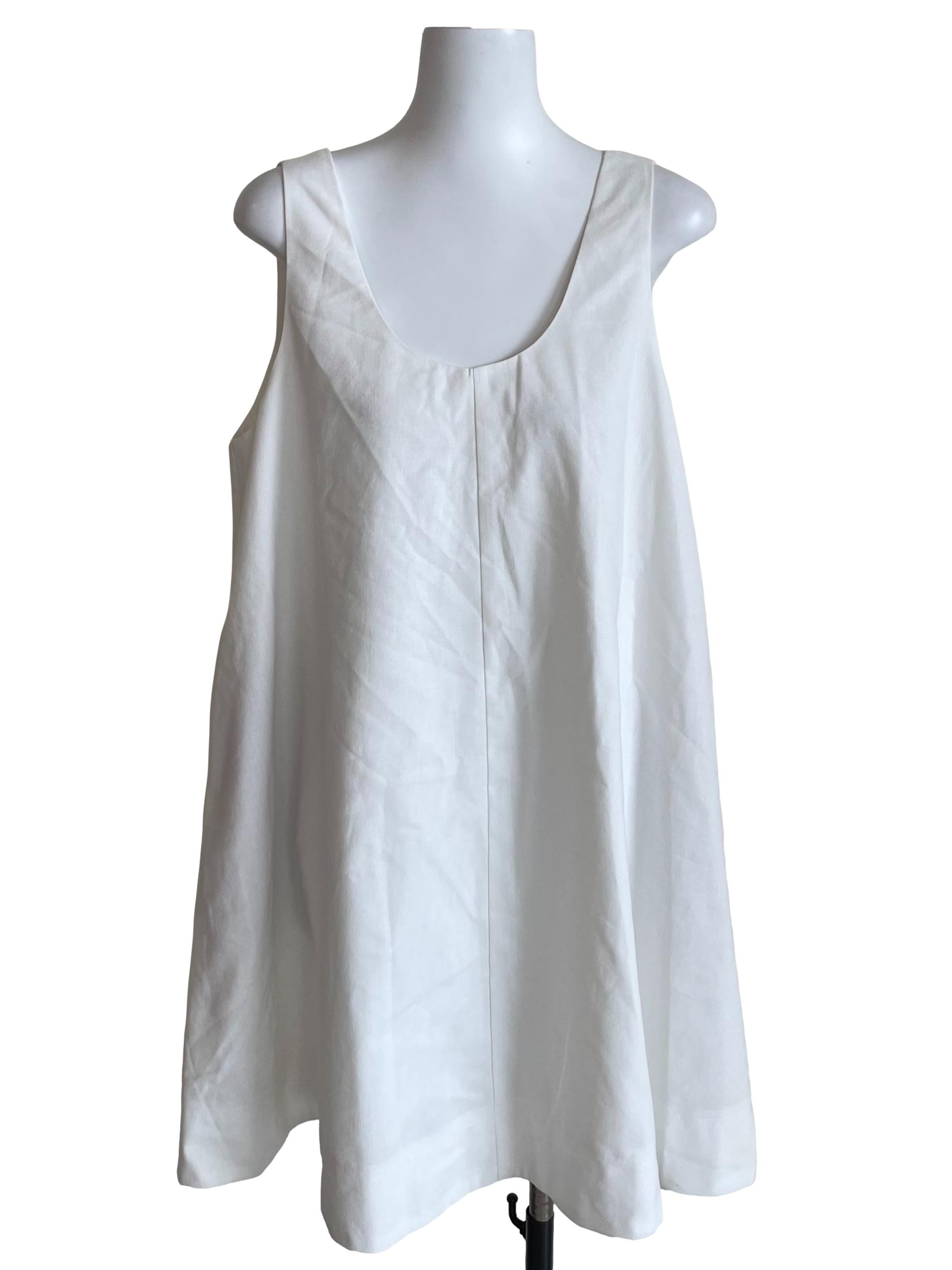 White Tent Dress
