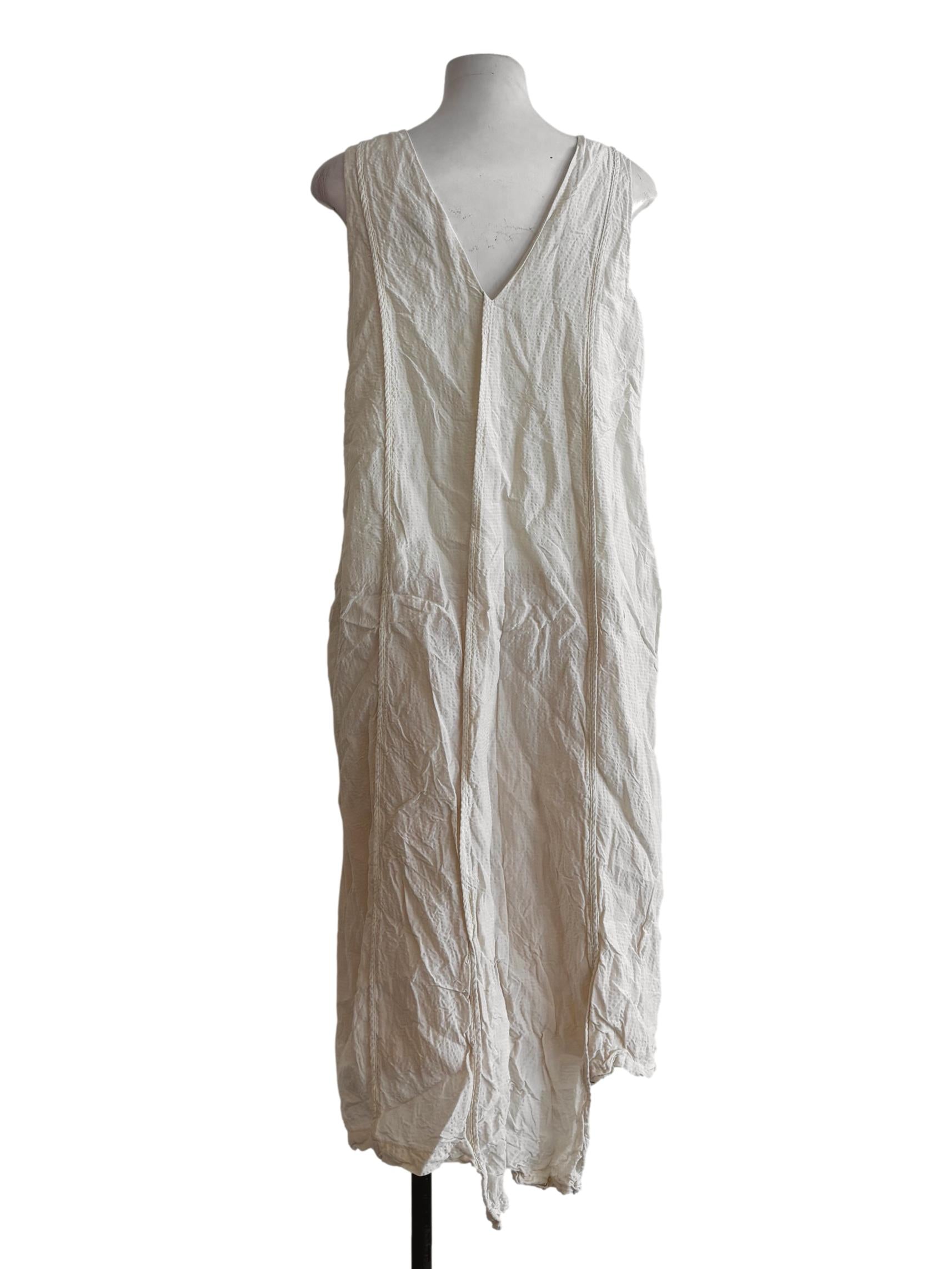 Merino Linen Sleeveless Dress