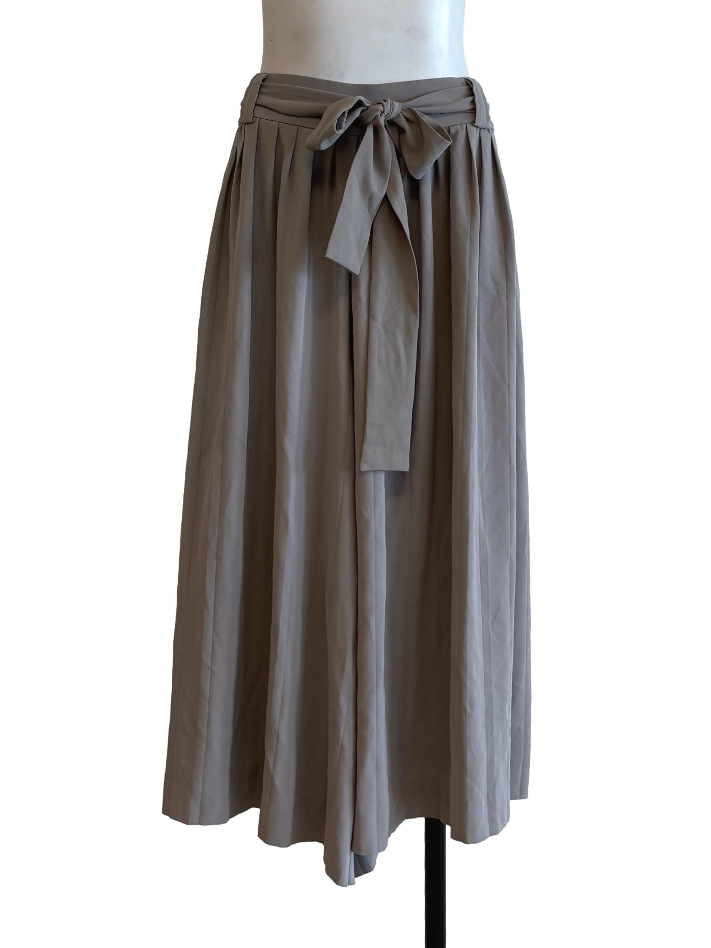 Seal Grey Quarter Palazzo Pants