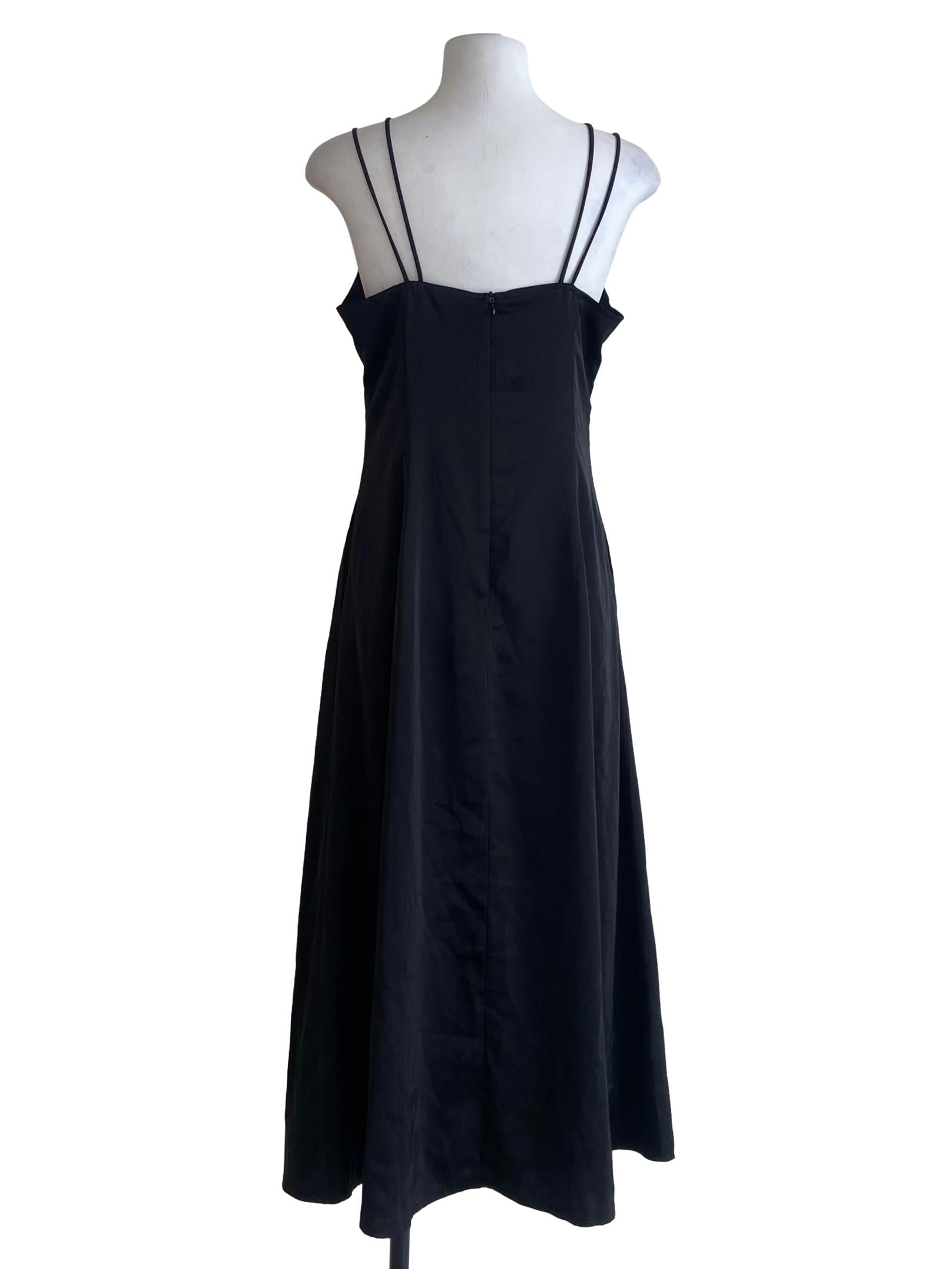 Black Spaghetti Strap Dress