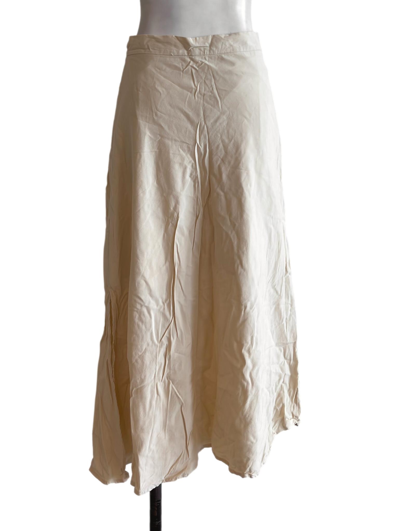 Light Beige Midi Skirt TEM