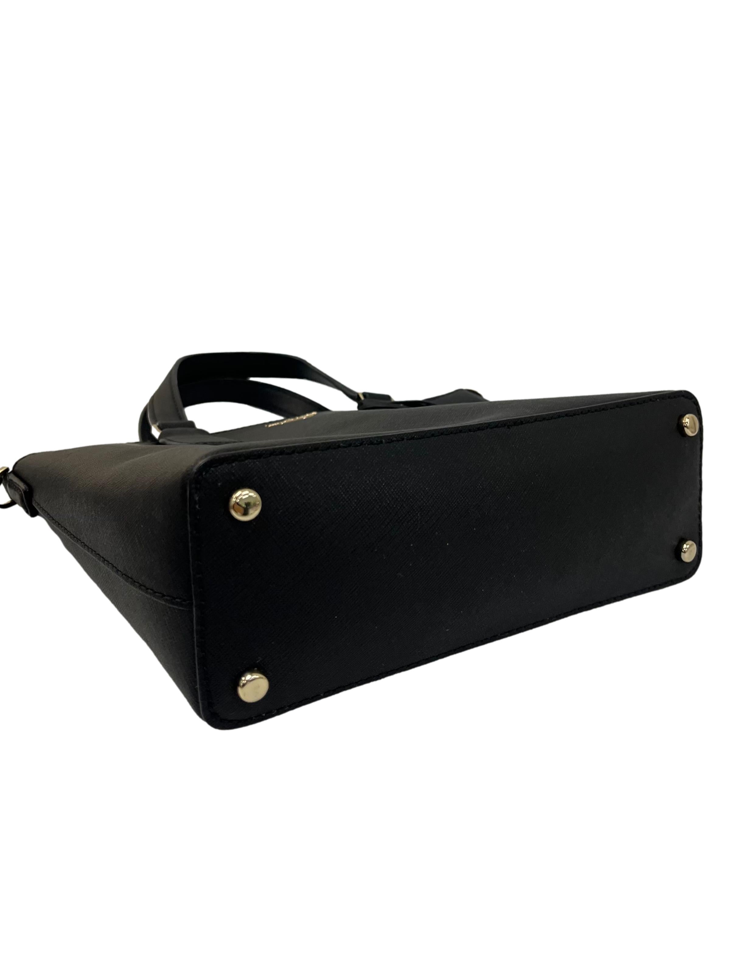 Black Cameron Street Lucie Crossbody Leather Bag