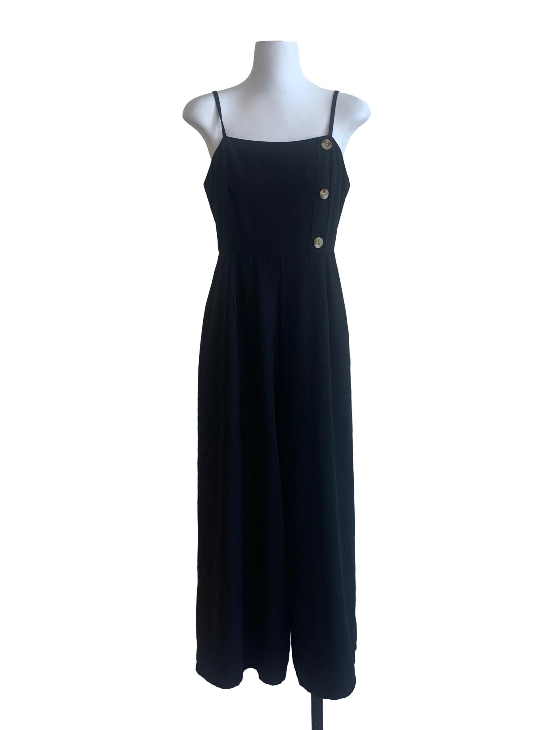 Midnight Black Empire Jumpsuit