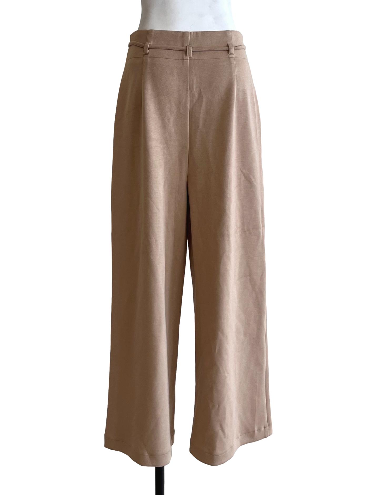 Caramel Brown Relaxed Pants