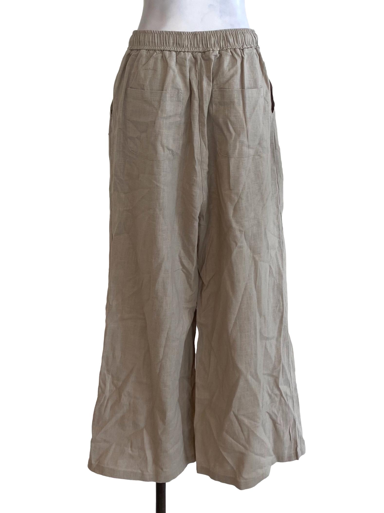 Oat Textured Pants | REFASH