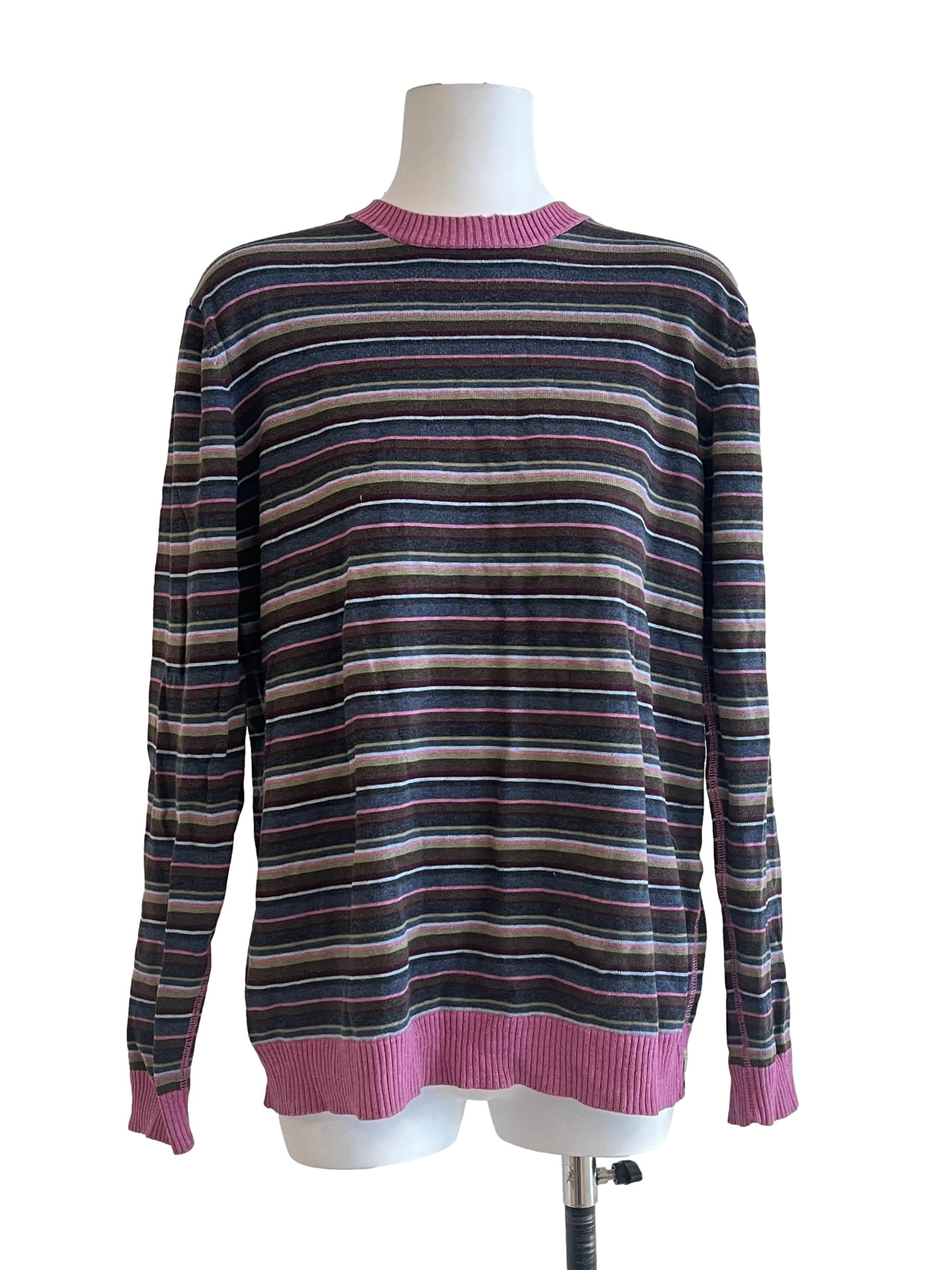 Multicolour Stripe Sweatshirt