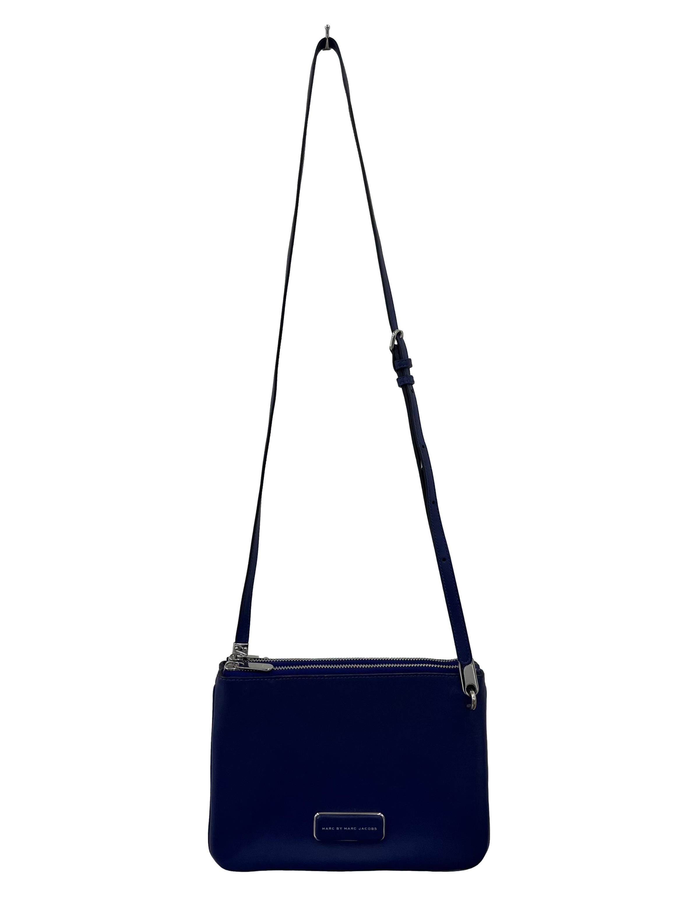 Mineral Blue Ligero Double Crossbody Bag