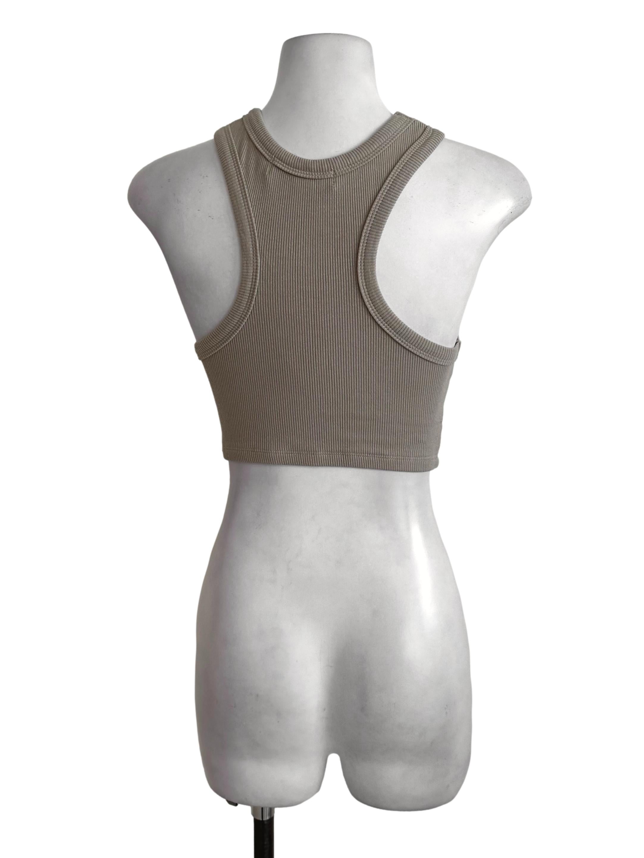 Tortilla Brown Knit Halter Top YHF
