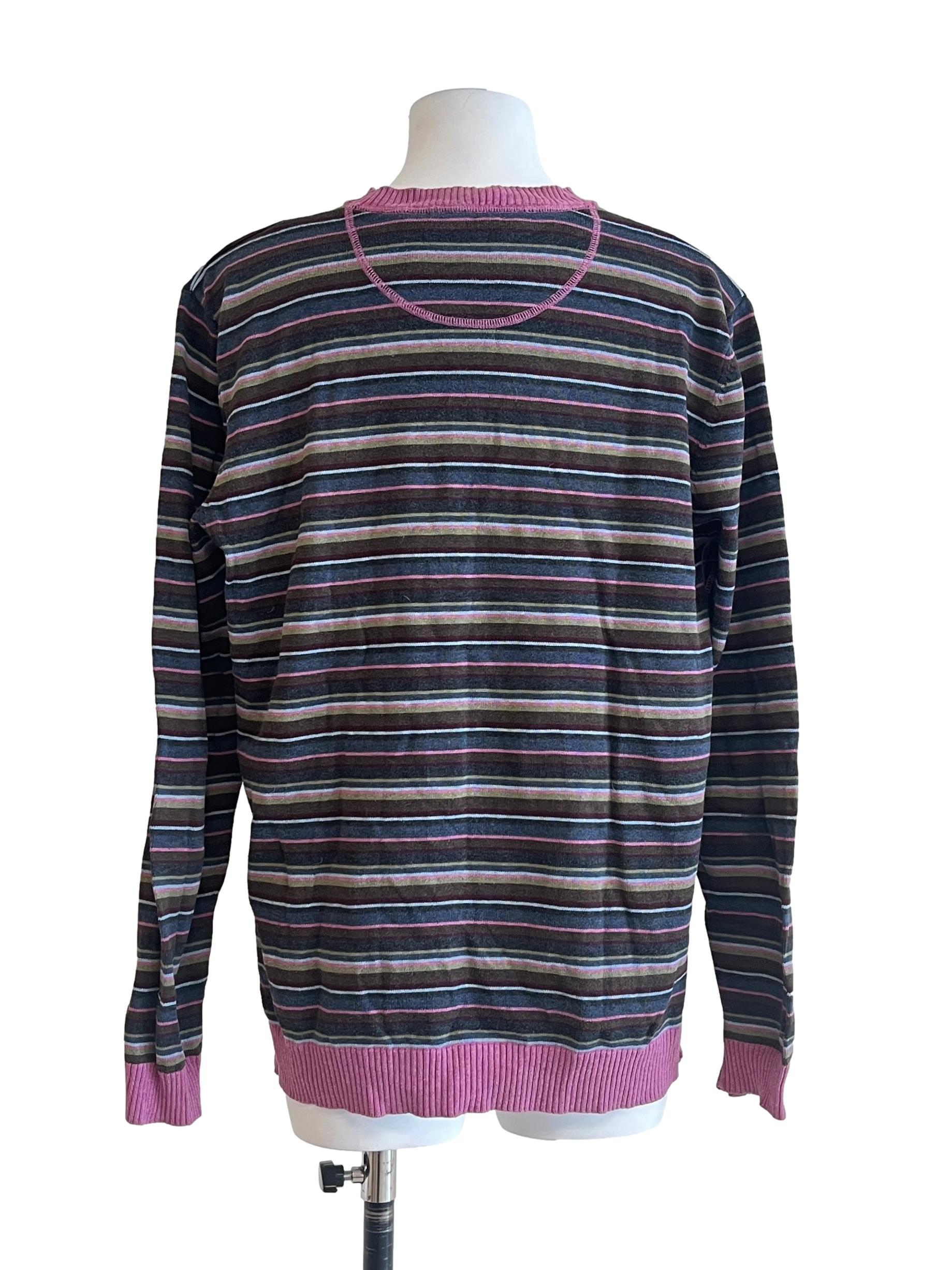 Multicolour Stripe Sweatshirt
