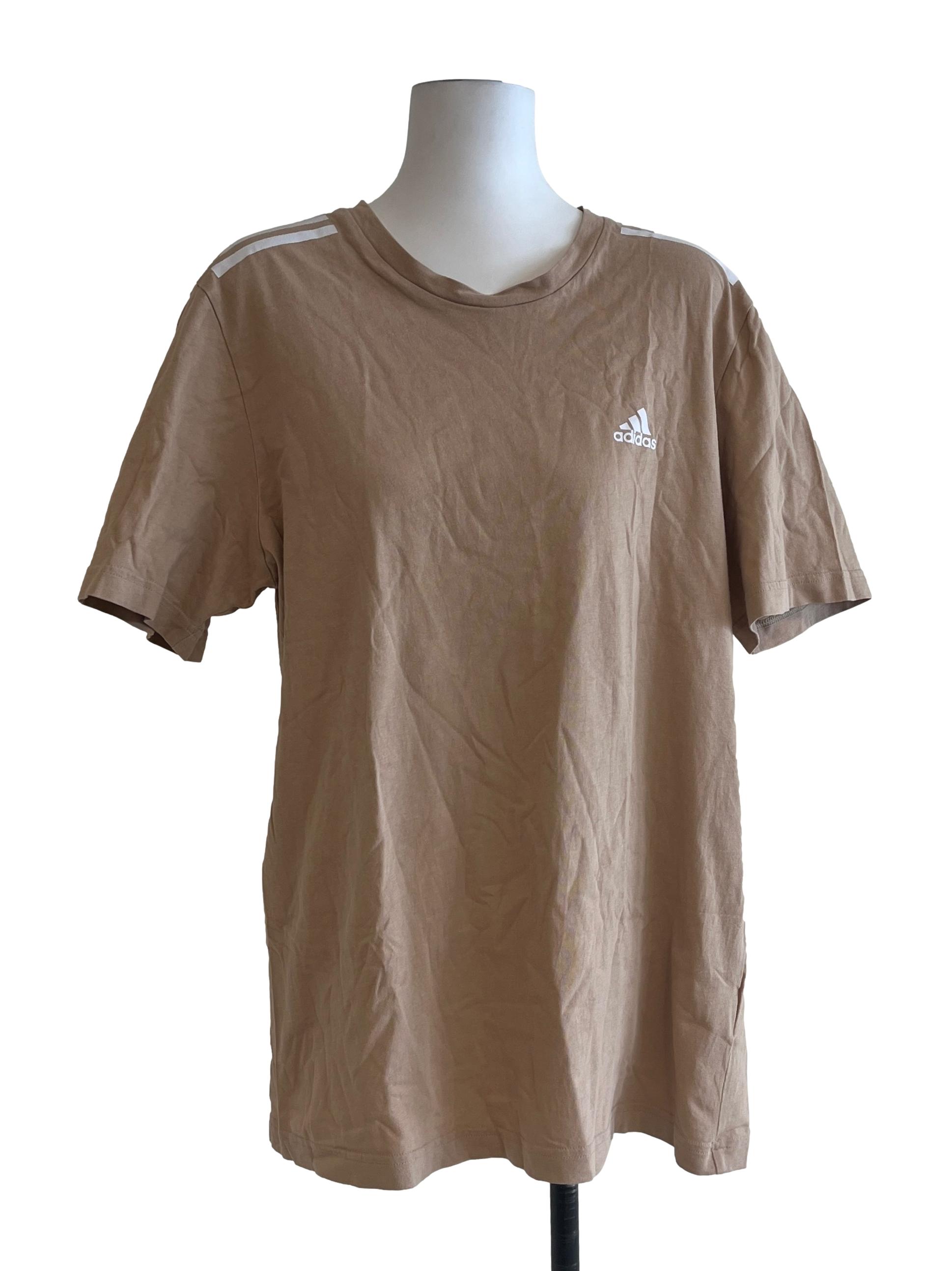 Totilla Brown Crew Neck Shirt