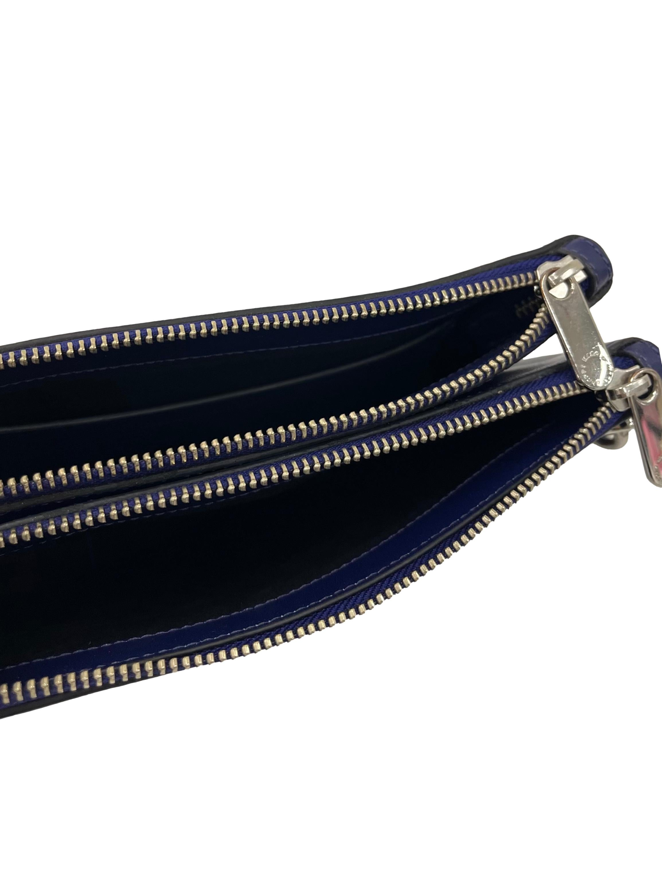 Mineral Blue Ligero Double Crossbody Bag