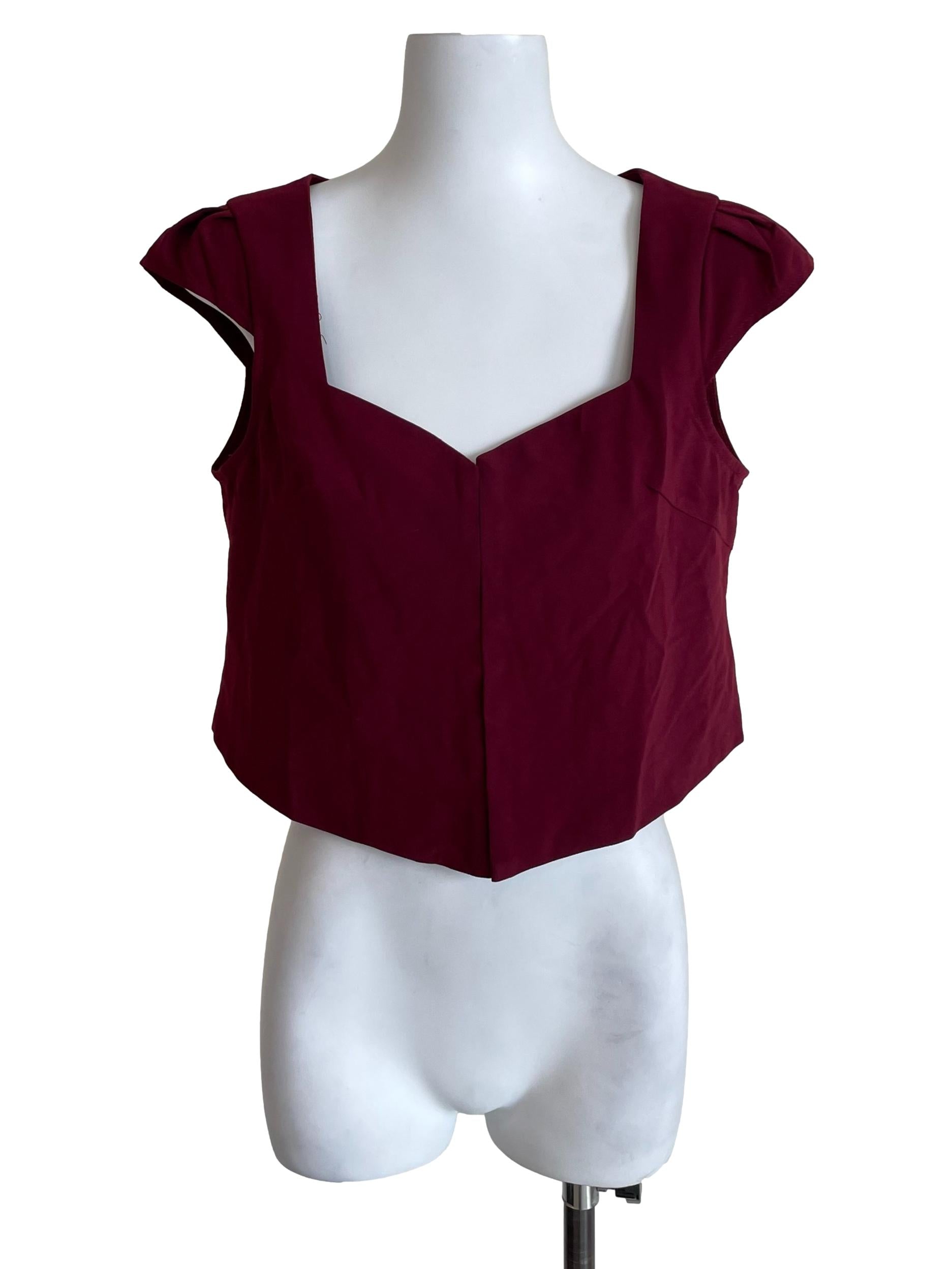 Jam Mini Sleeves Square Top