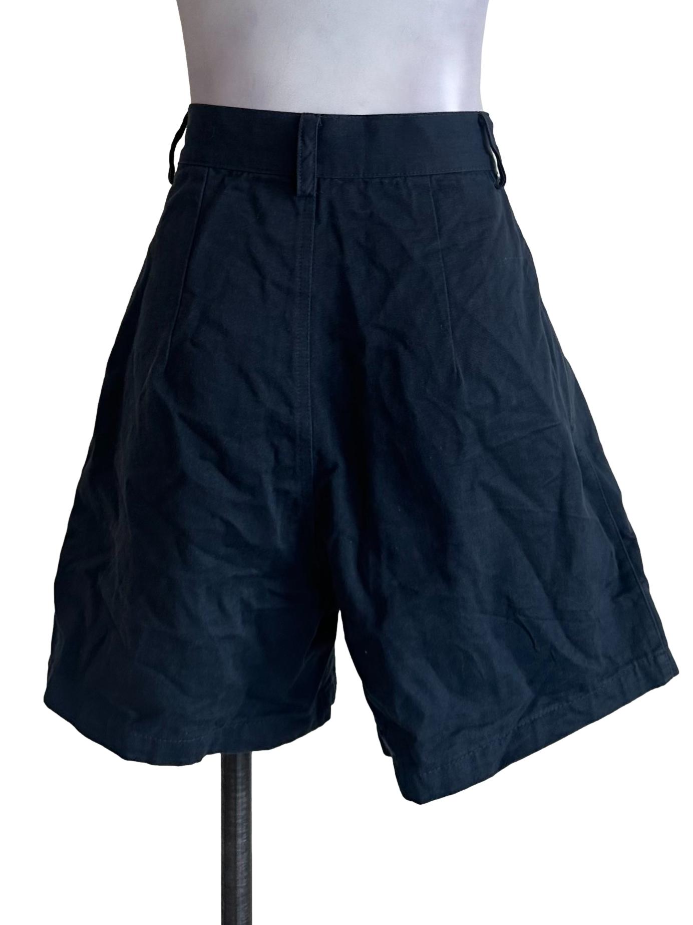 Midnight Blue Denim Shorts