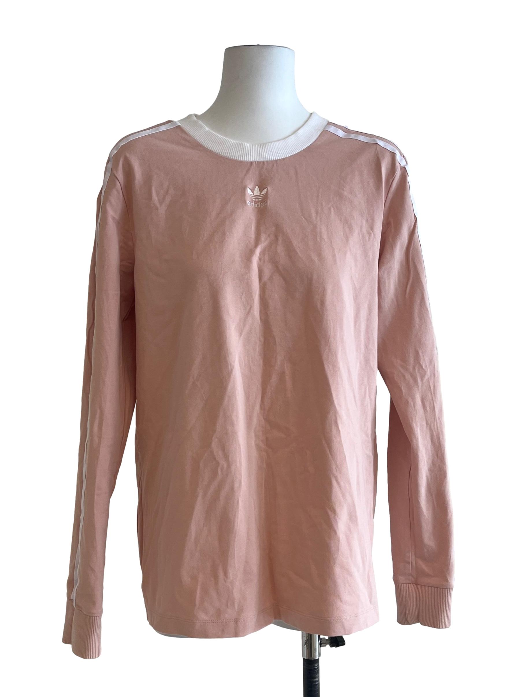 Peach Pink Long Sleeve Shirt