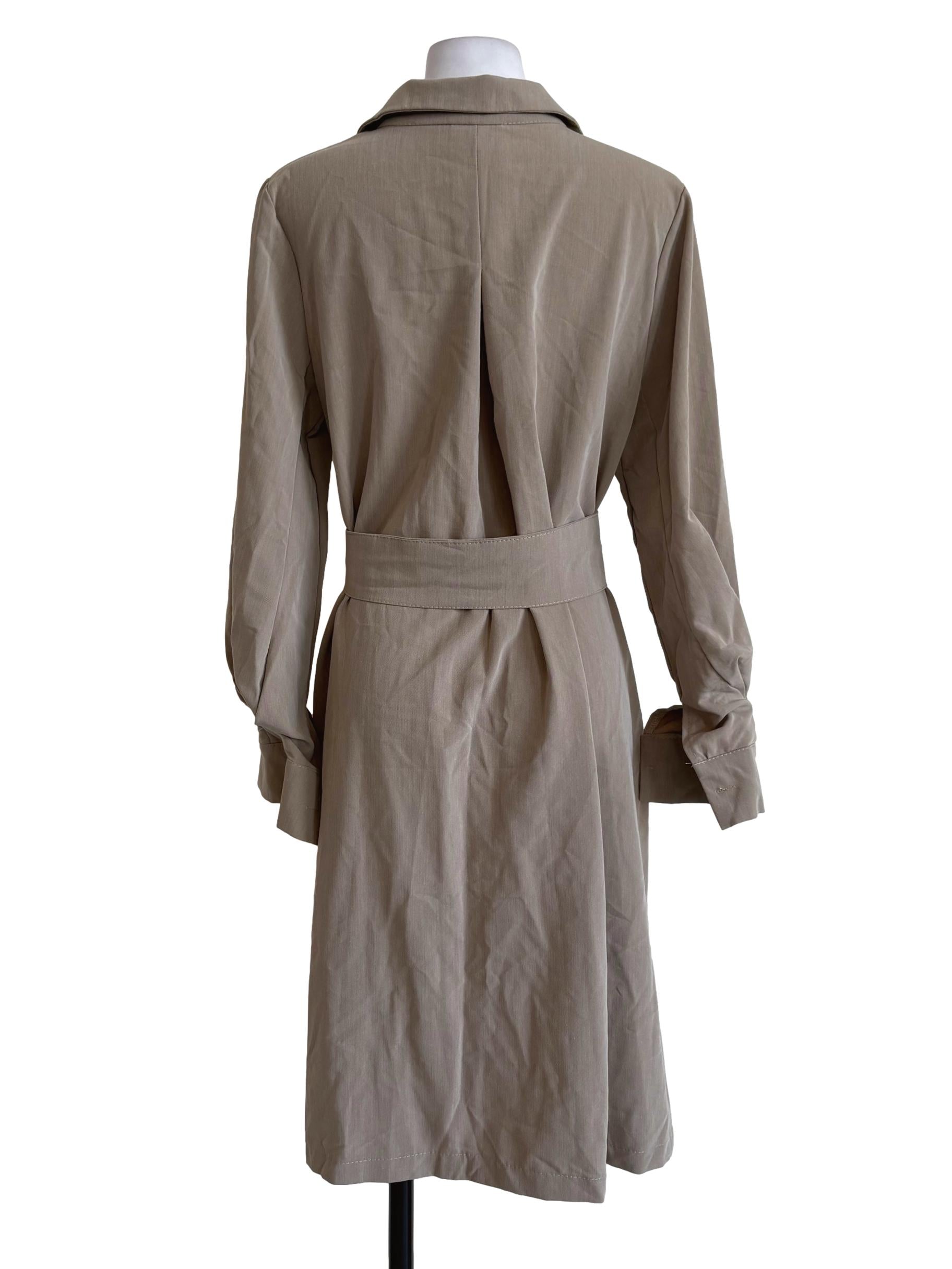 Hazel Wood Belted Shirt Dress