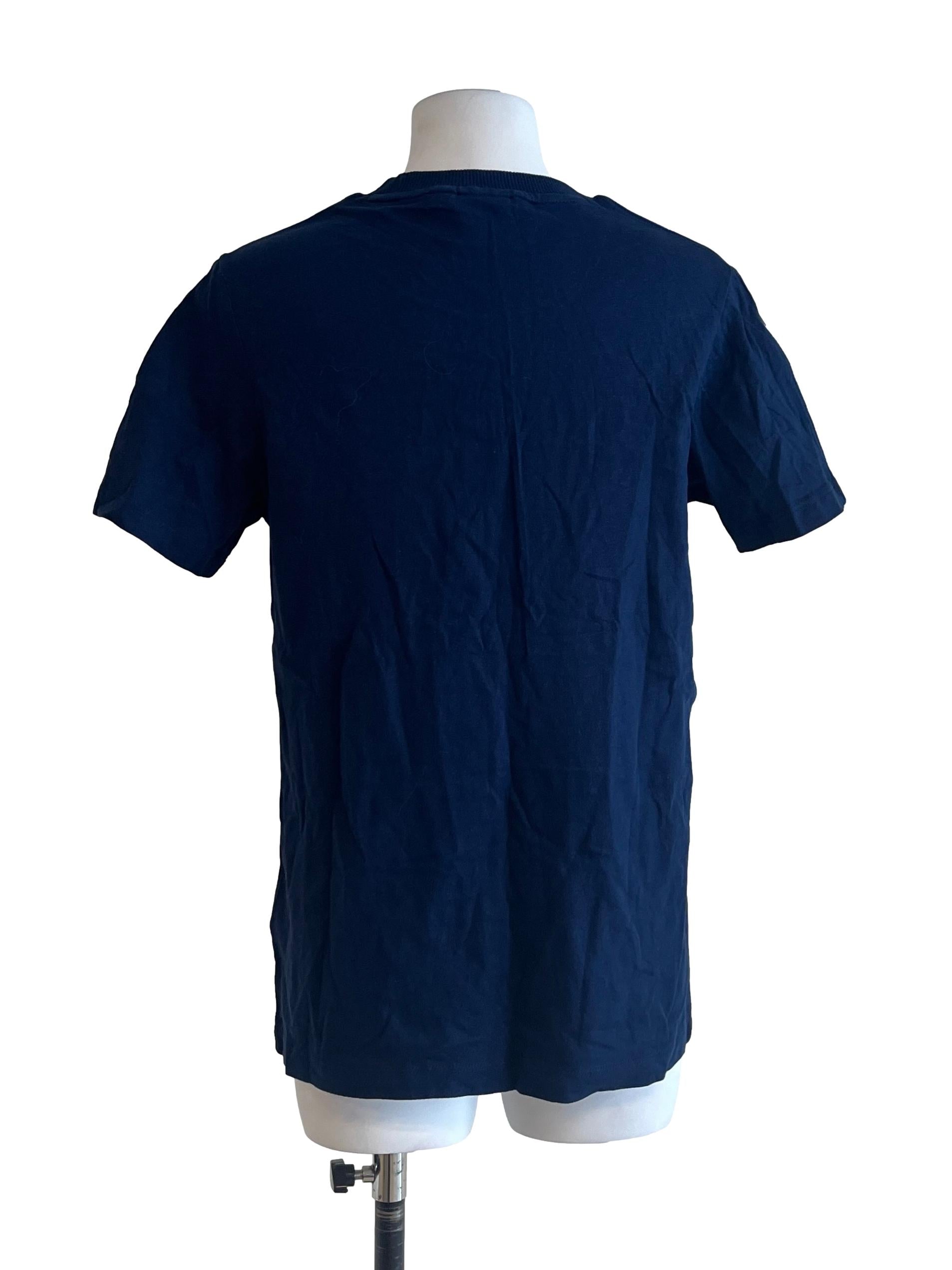 Navy Blue Crew Neck Shirt
