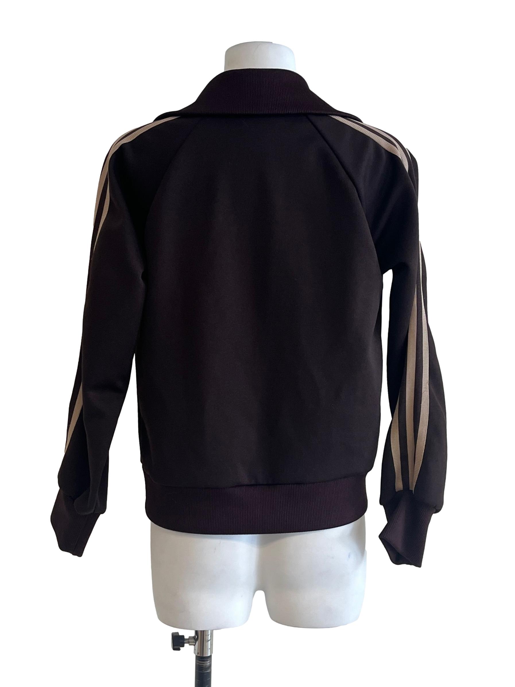 Chocolate Brown Track Jacket