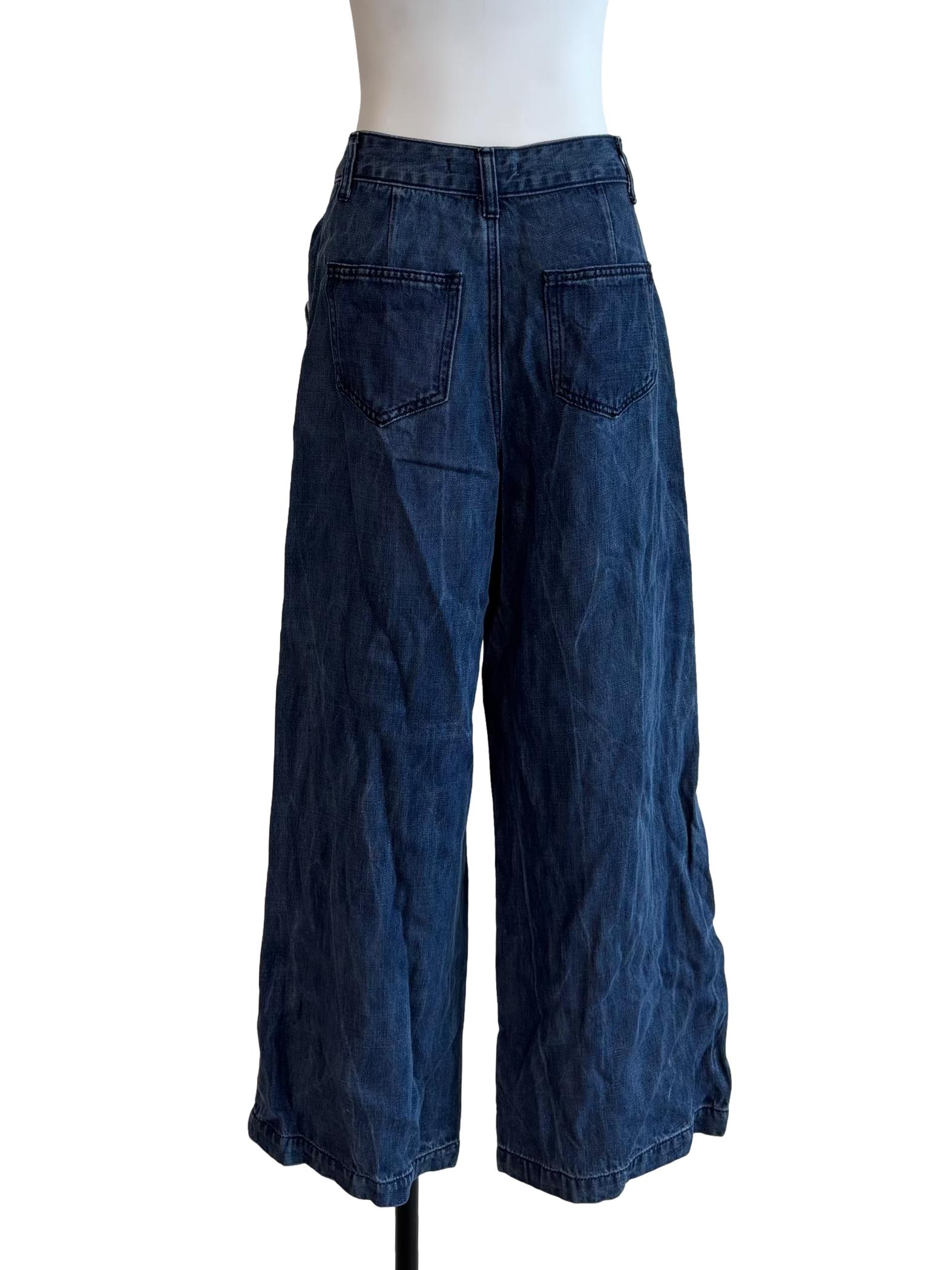 Blue Denim Relaxed Jeans
