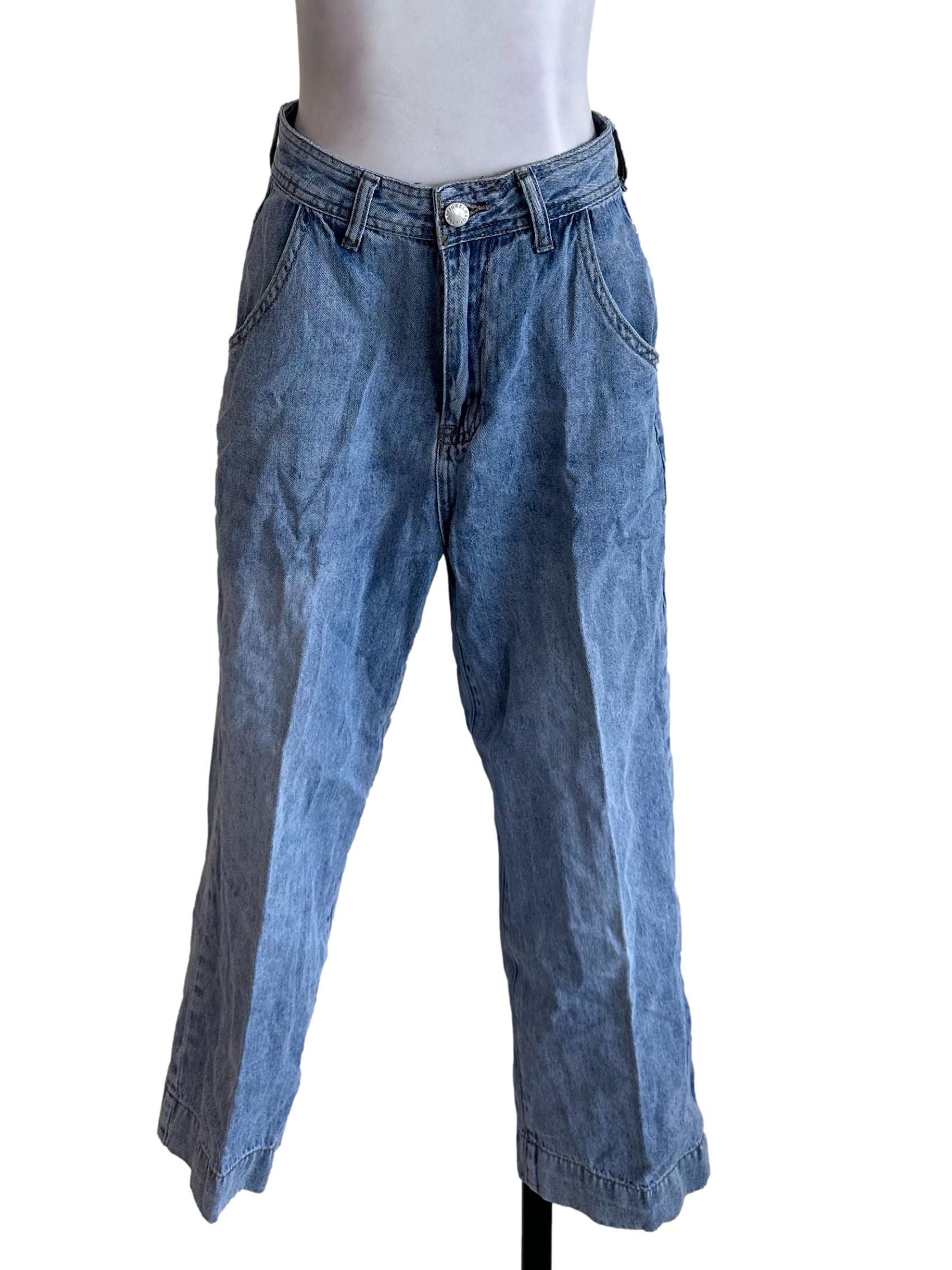 Blue Denim Long Jeans