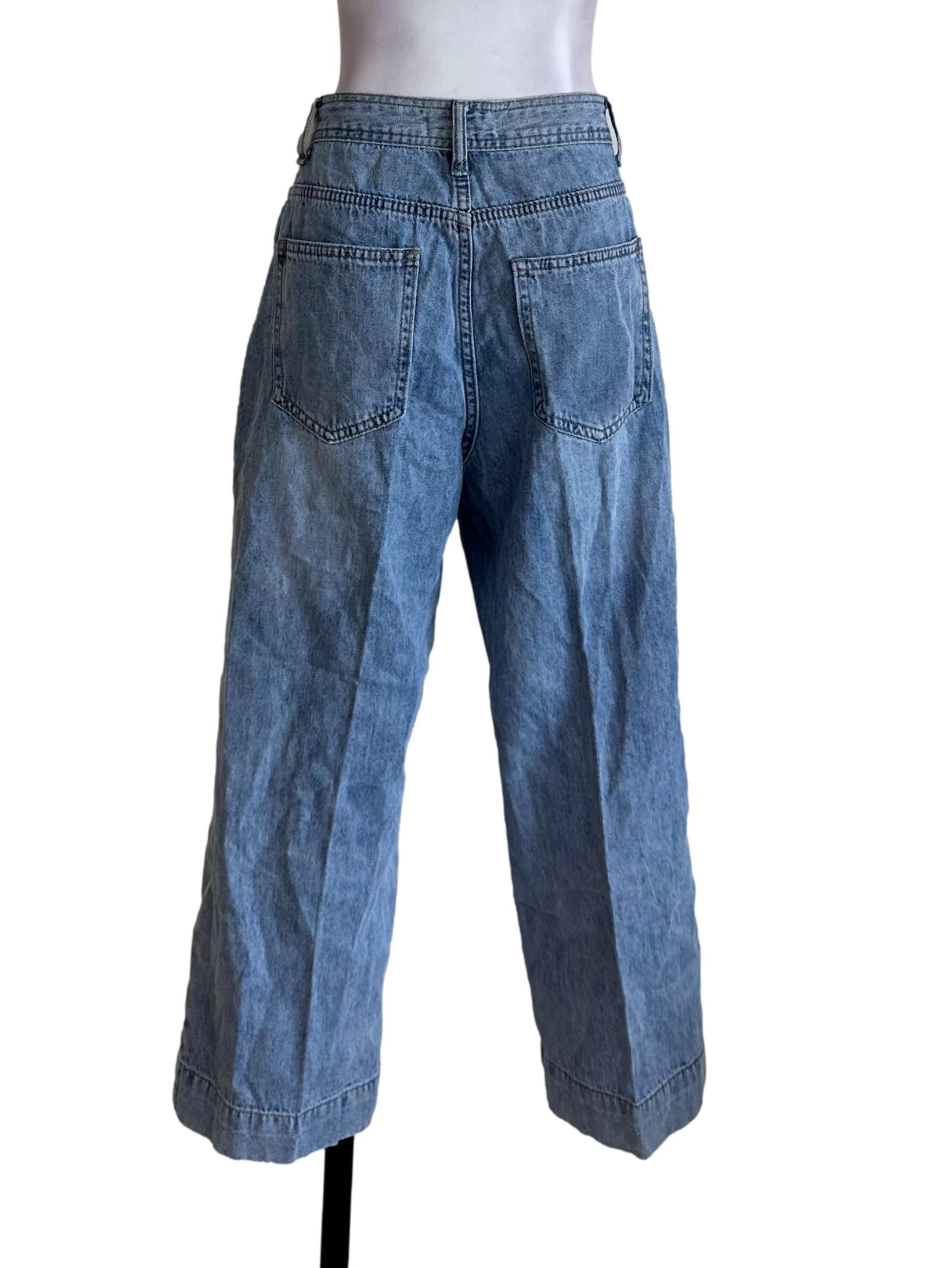 Blue Denim Long Jeans