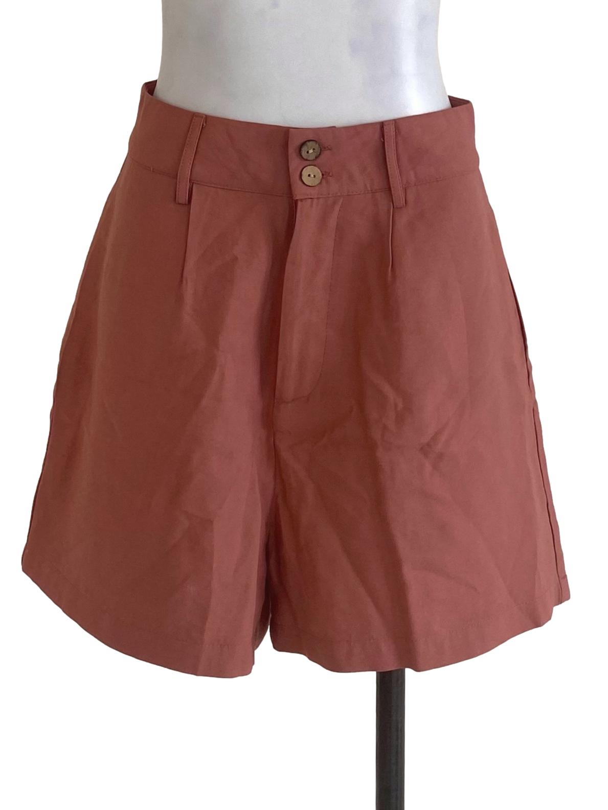 Young Hungry Free Peachy Plain Shorts  | REFASH