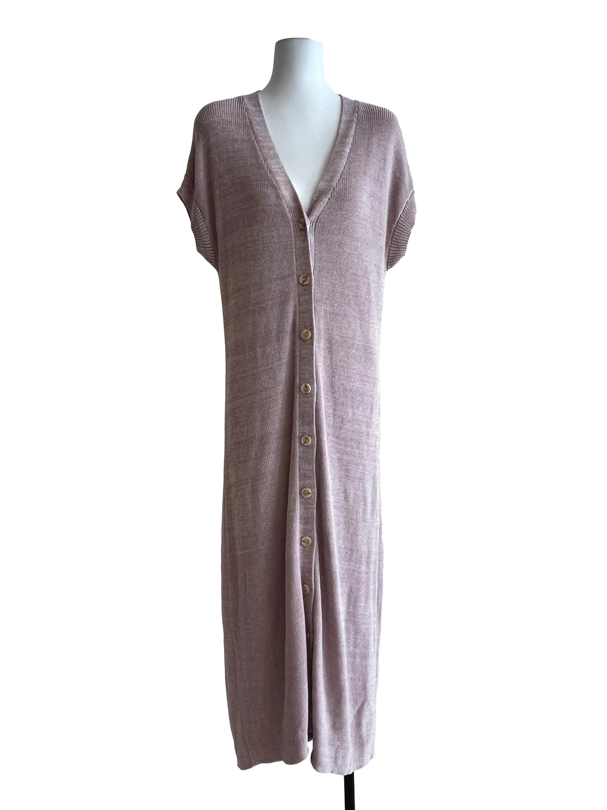 Periwinkle Purple Button Down Dress