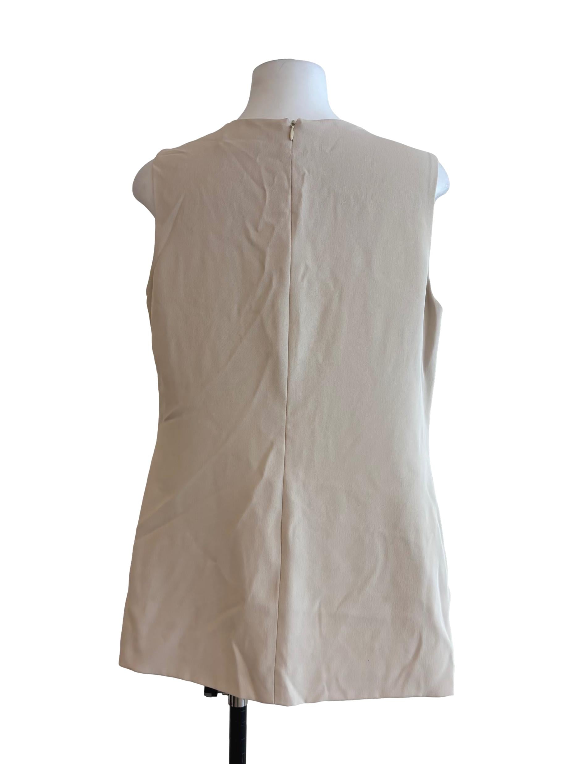 Merino V-Neck Drape Top