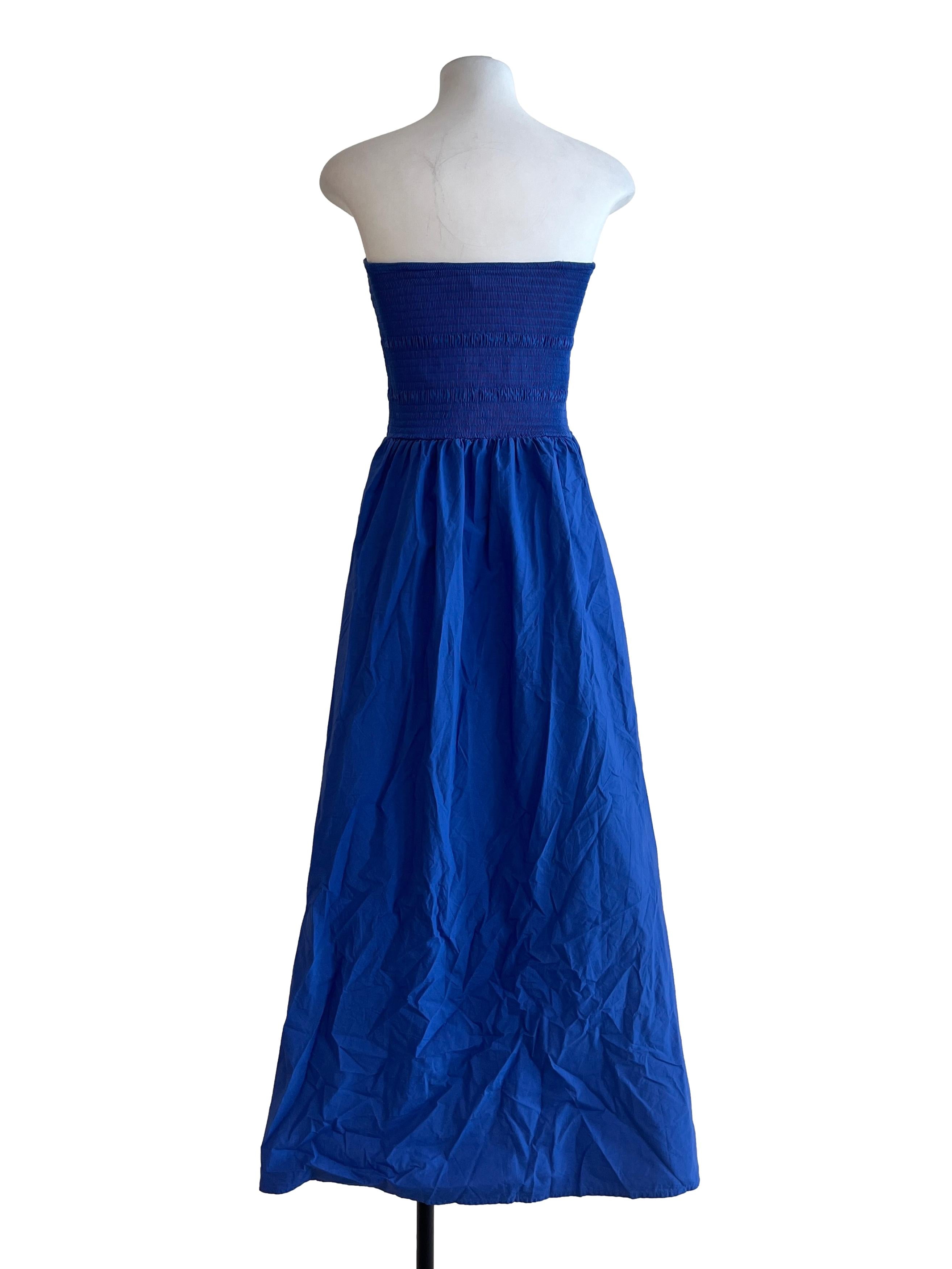 Cobalt Blue Tube Dress