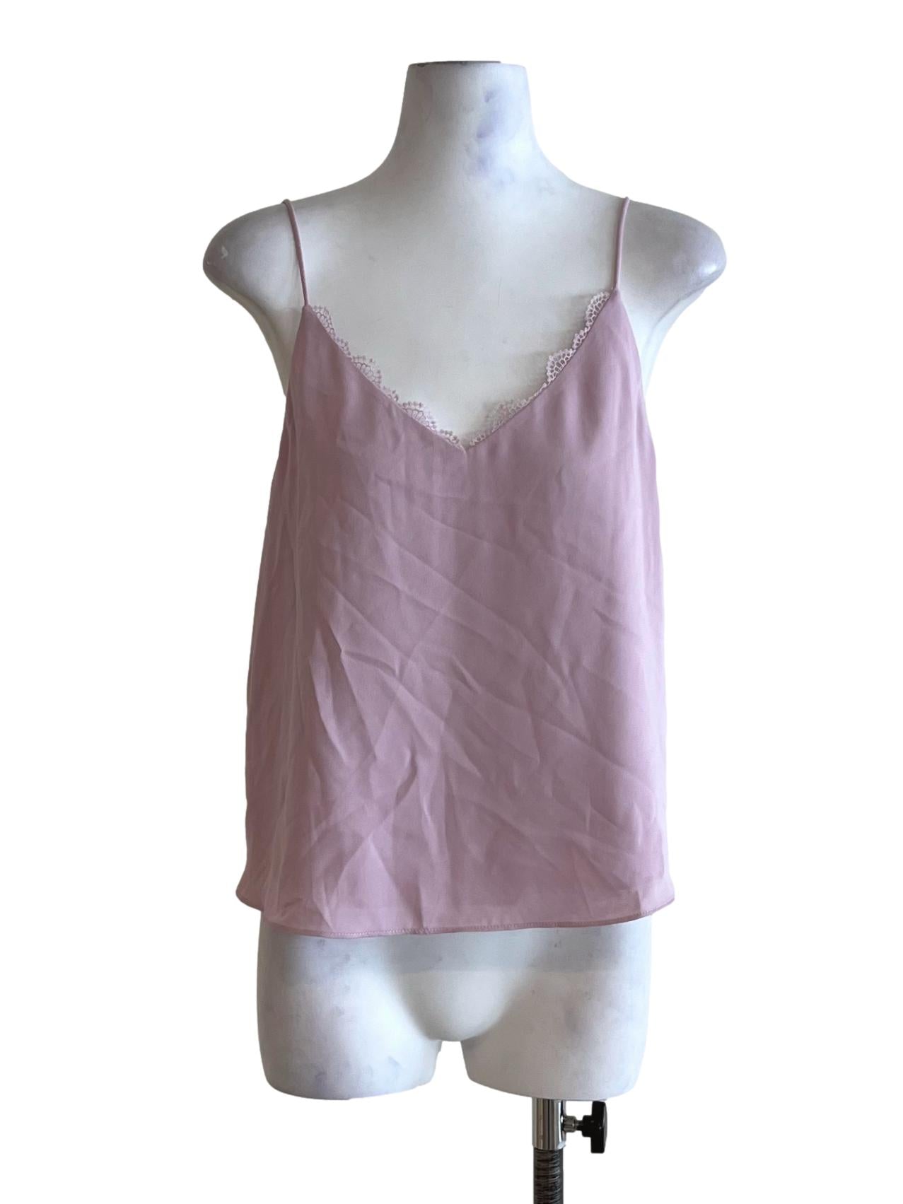 Periwinkle Purple V-Neckline Sleeveless Top LB