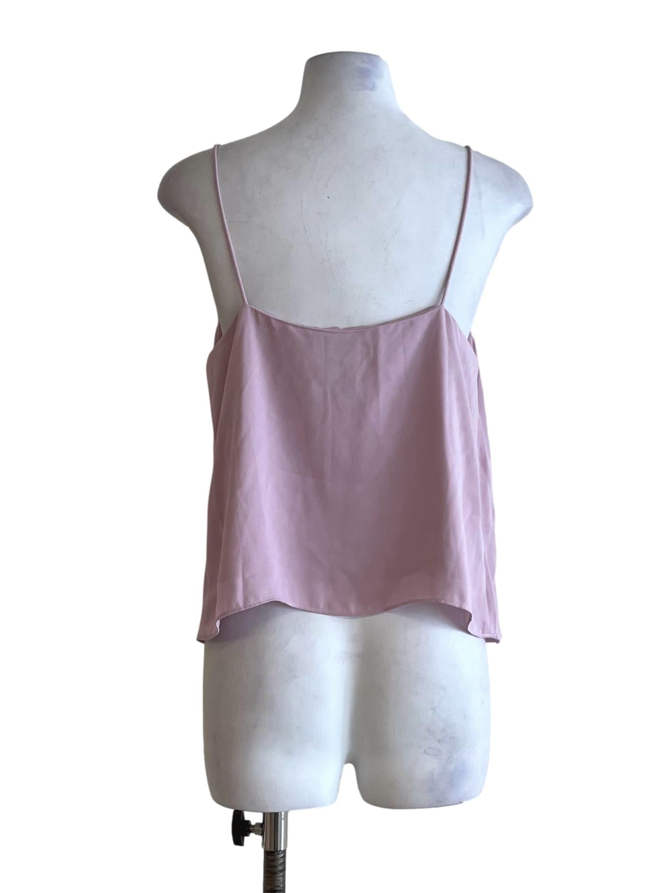 Periwinkle Purple V-Neckline Sleeveless Top LB