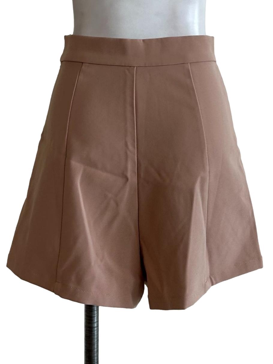 Sumptous Brown A-Line Short