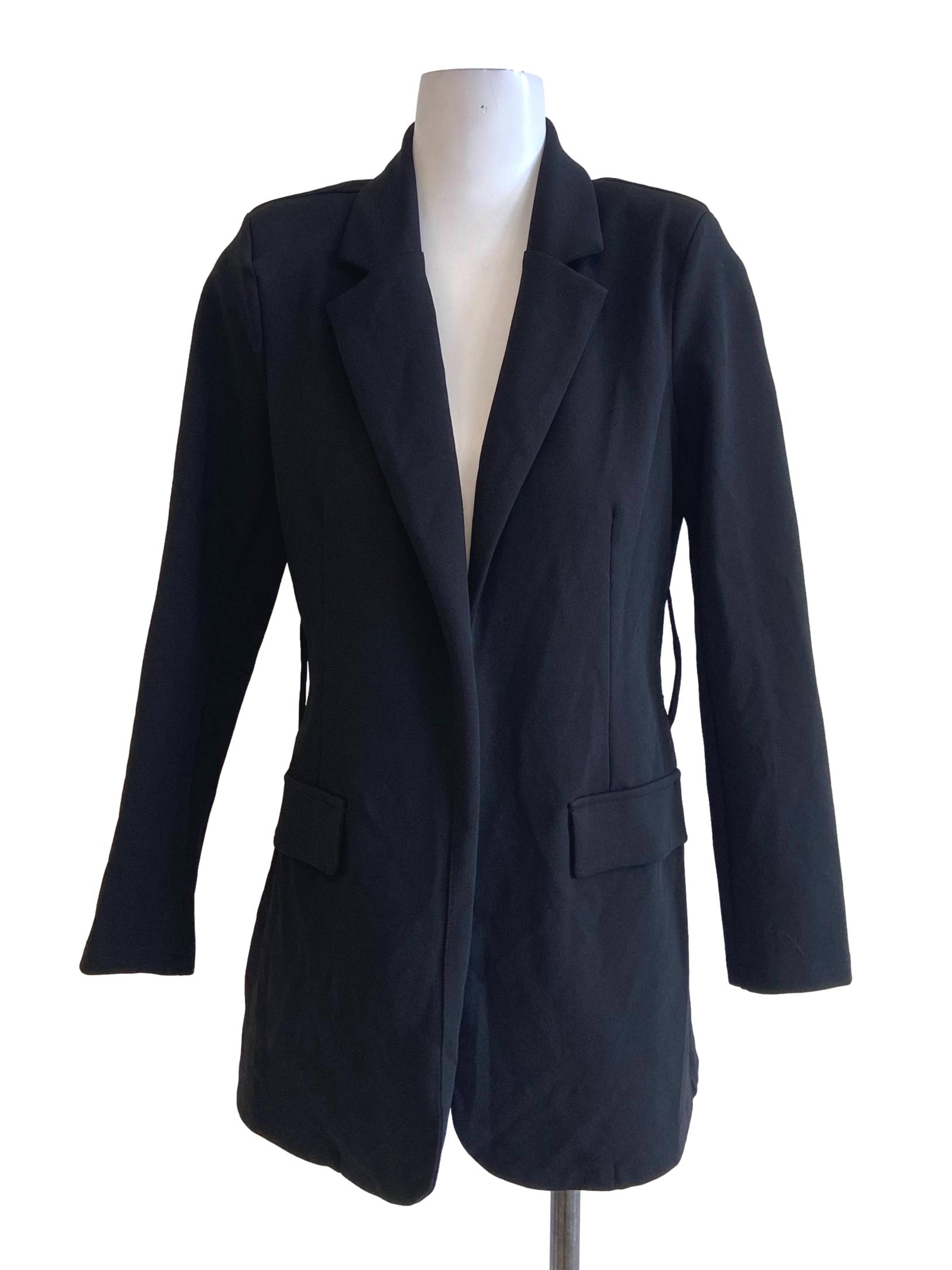 Black Twill Chanel Blazer