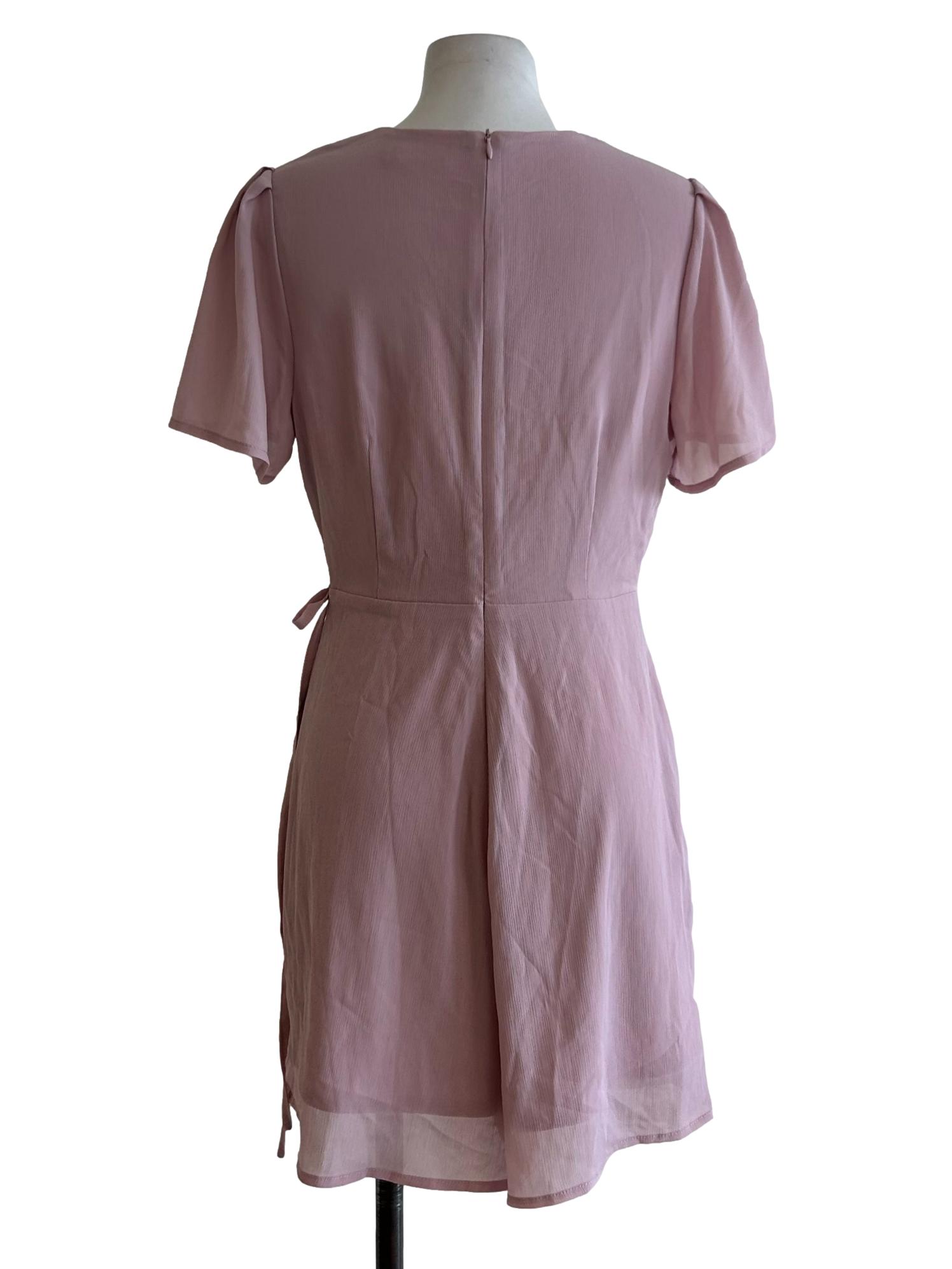 Dusty Purple Wrap Romper