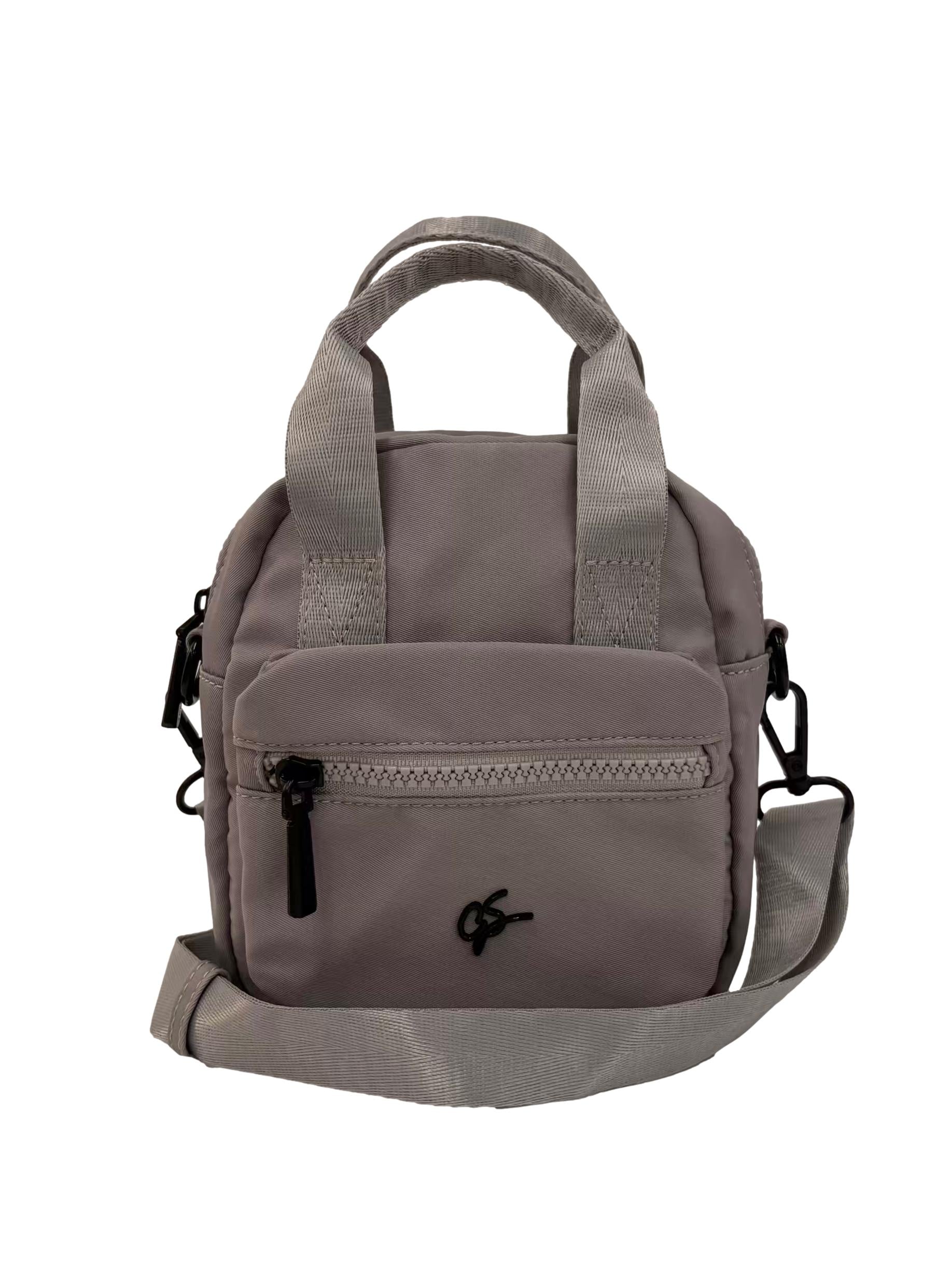 Ash Grey Gemma Small Crossbody Bag