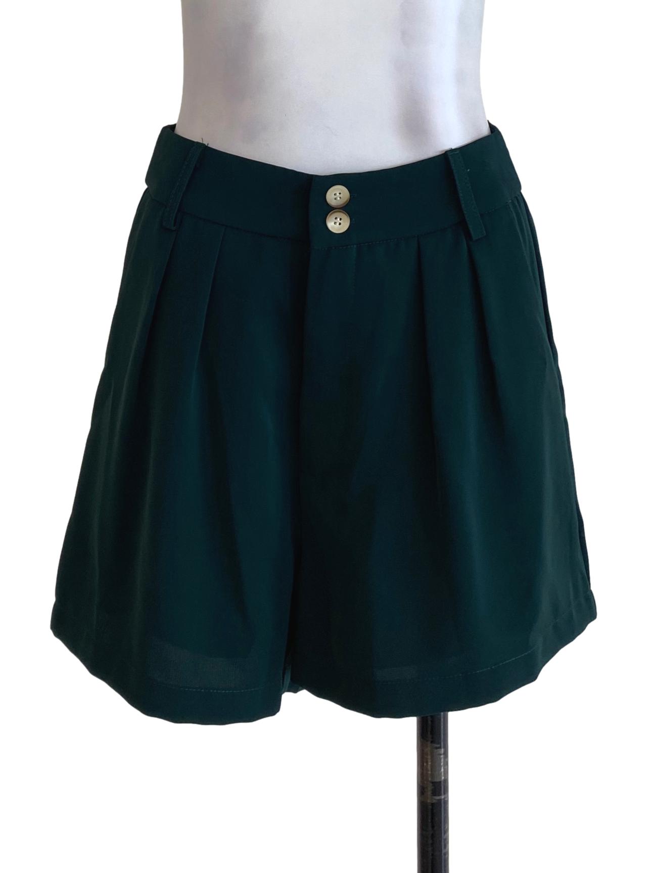 ACW Dark Green Shorts | REFASH