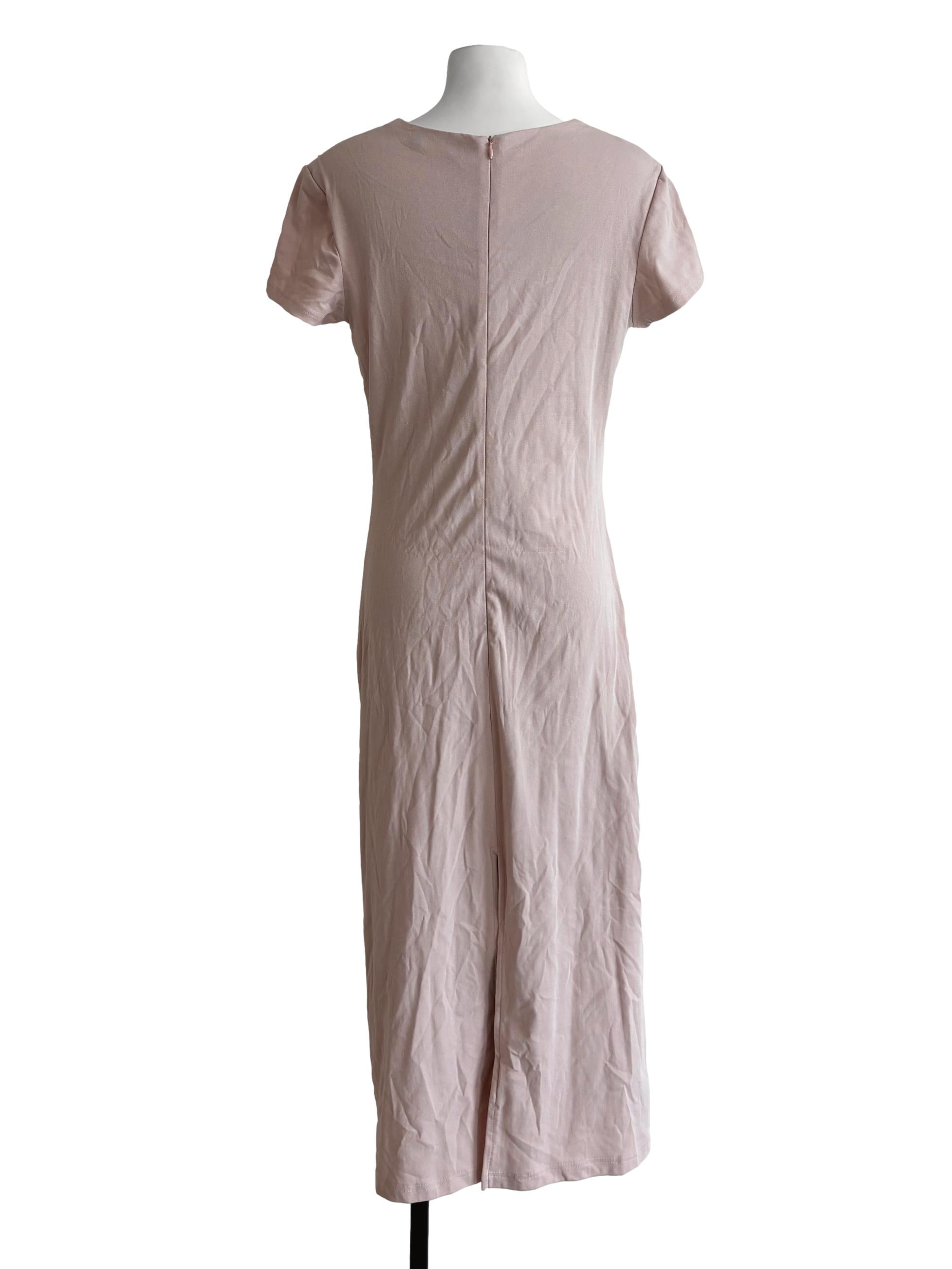 Nude Pink Bodycon Dress