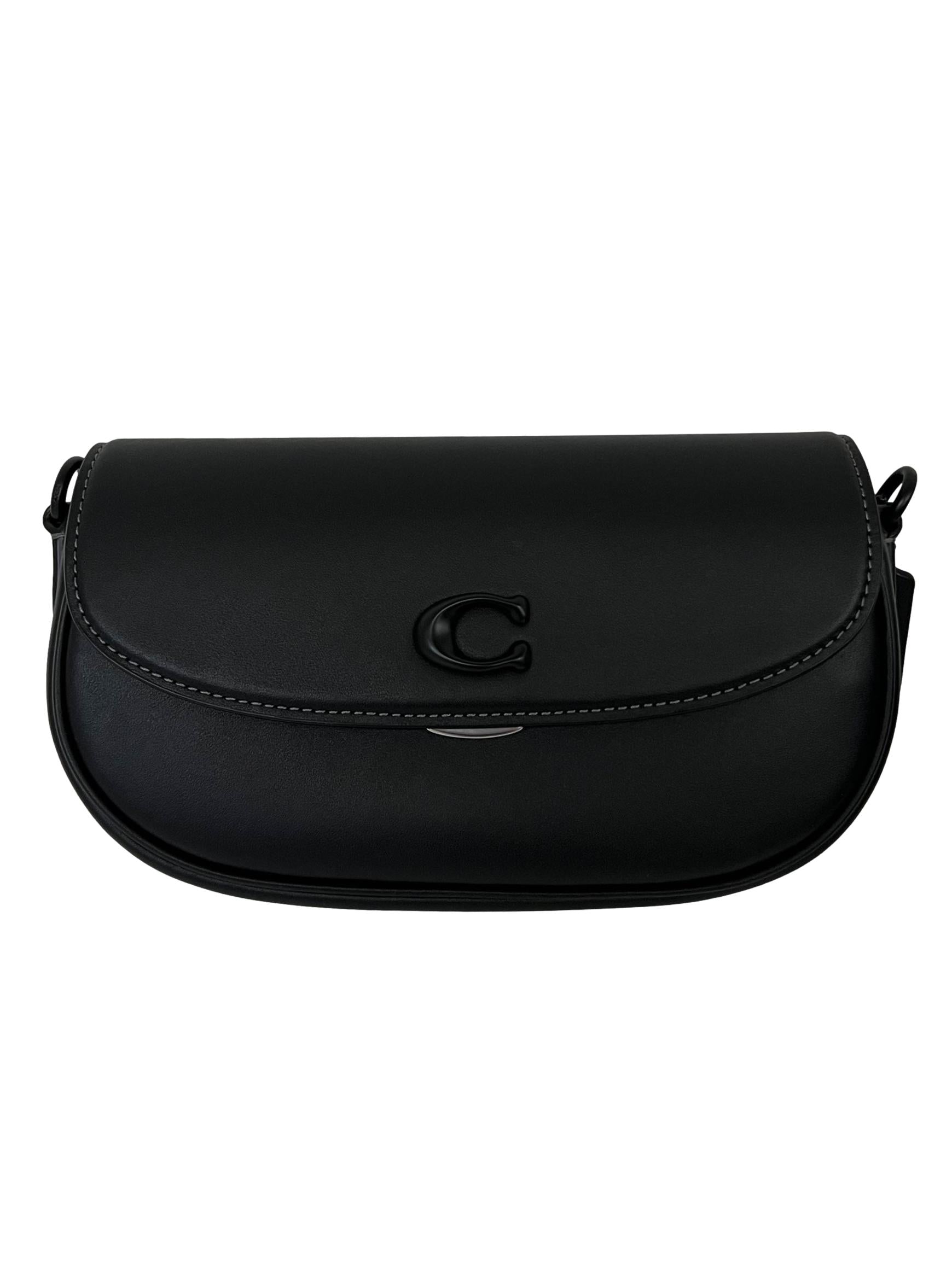 Black Leather Emmy 23 Saddle Bag CSN