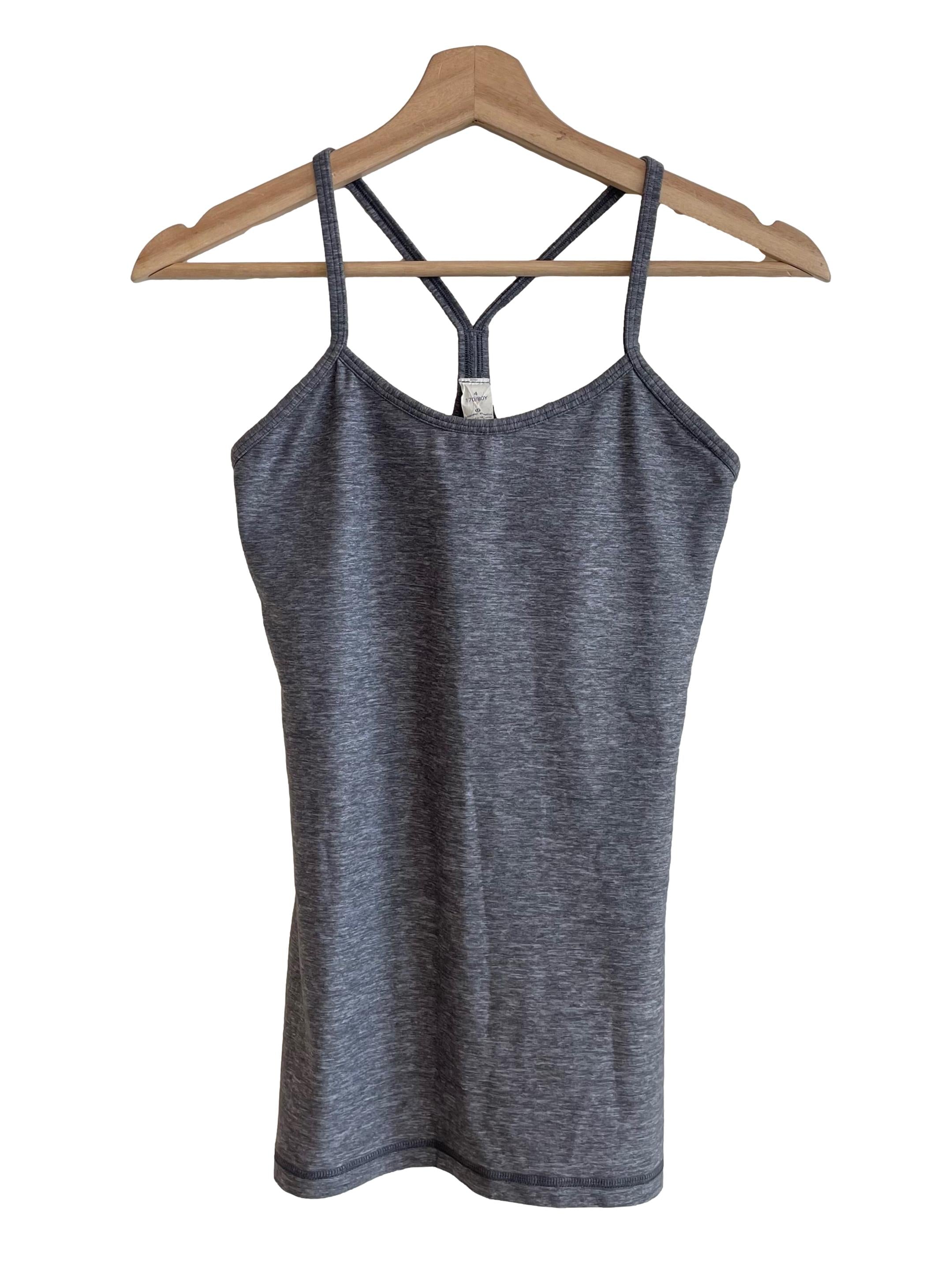 Grey Open Back Camisole