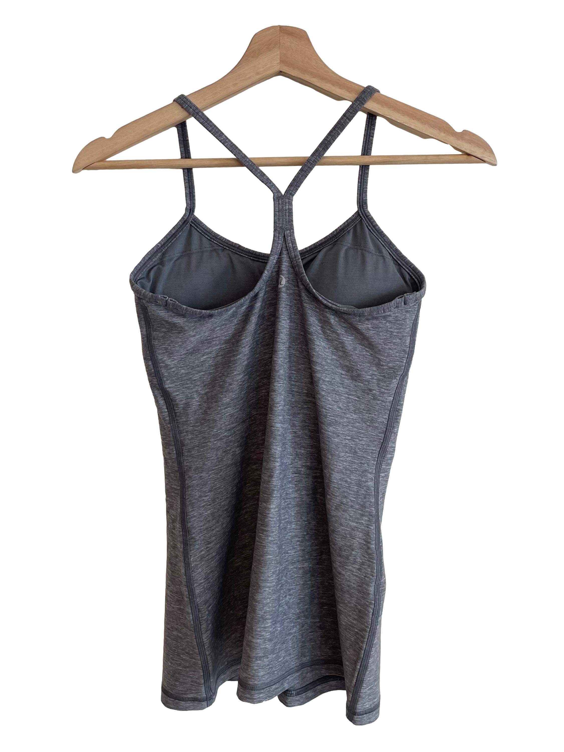 Grey Open Back Camisole